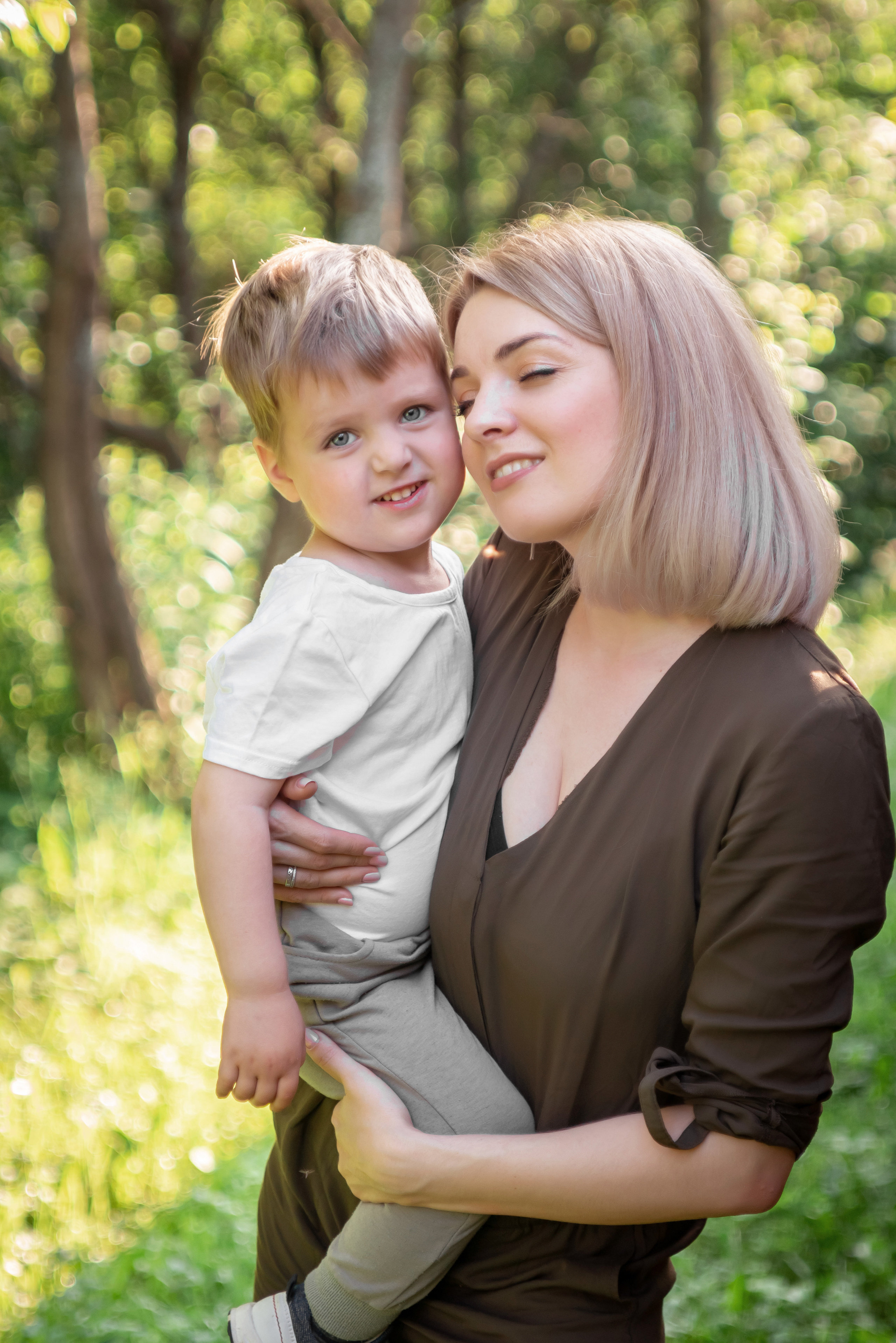 На природе. Семейный и детский фотограф в Москве Евгения Миронова