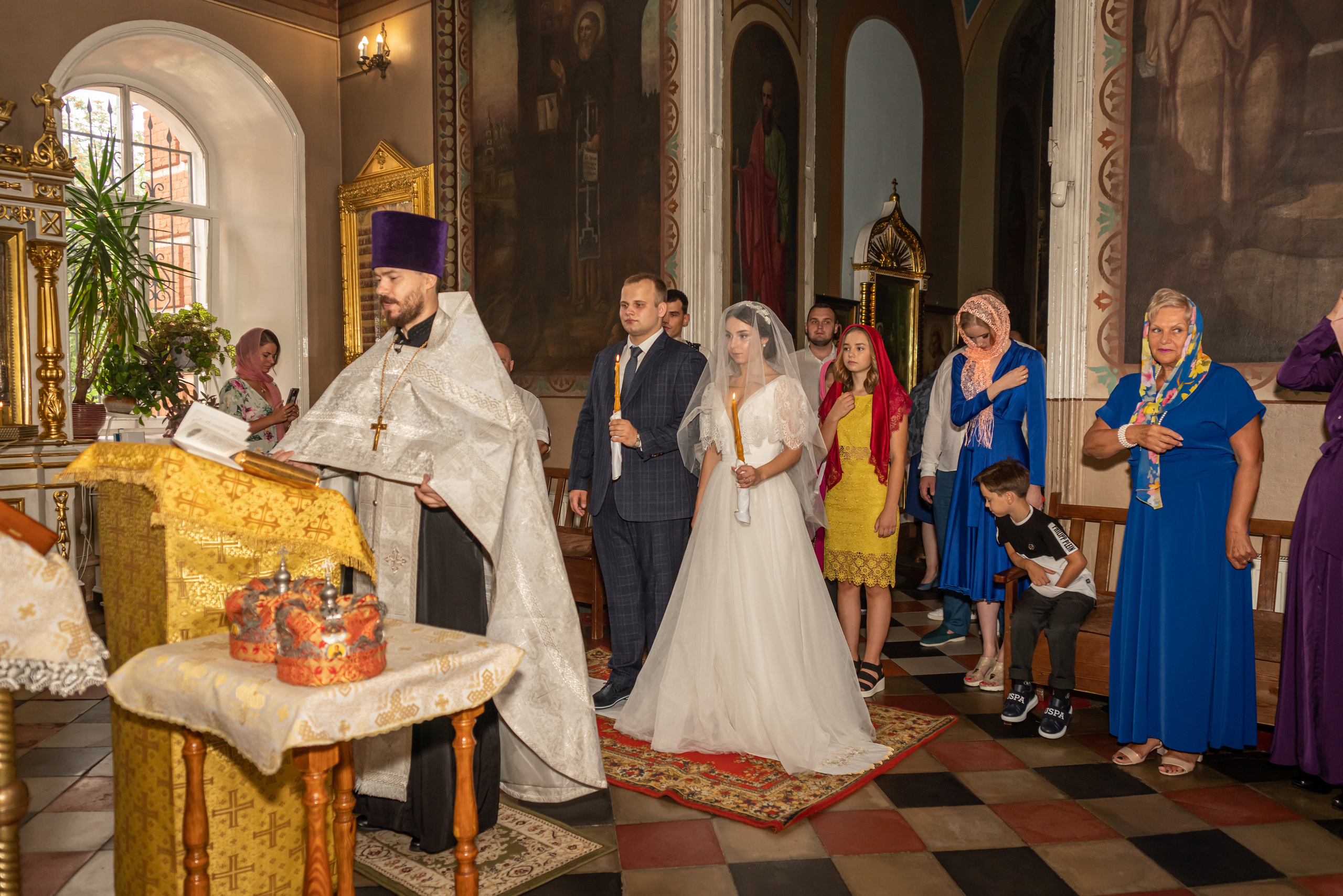 Венчание. Семейный и детский фотограф в Москве Евгения Миронова