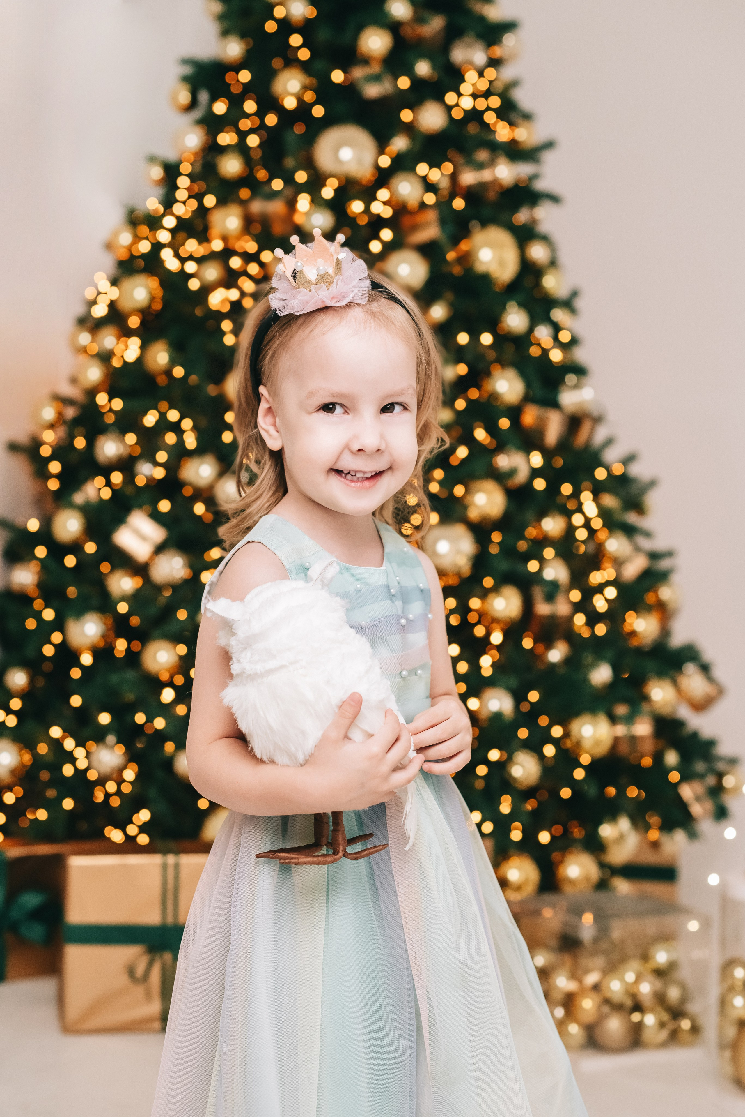 Новогодняя семейная фотосессия Кемерово