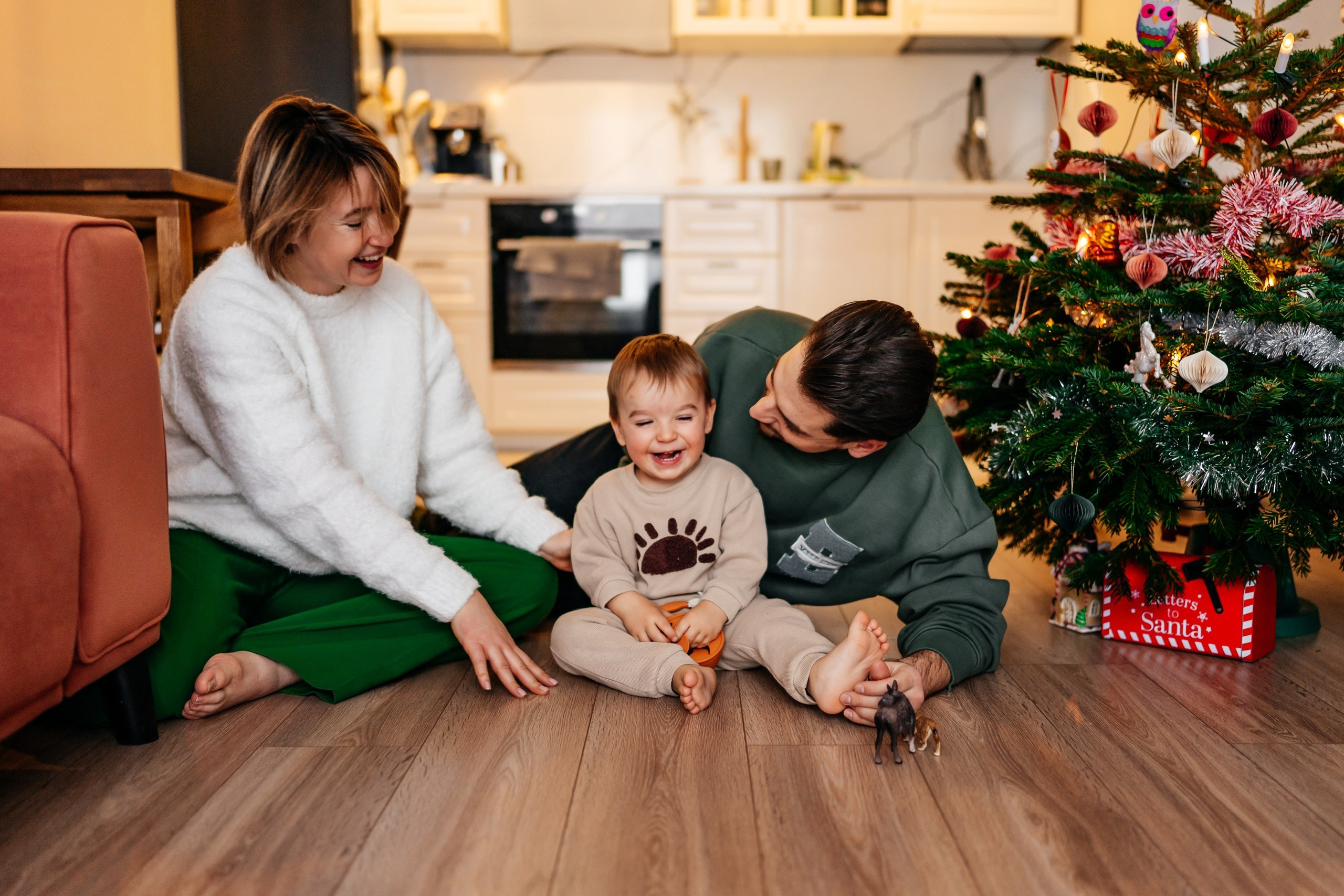 Новогодняя история. Ярослав, Дима и Галина. Семейный фотограф в Москве Ирина Жур
