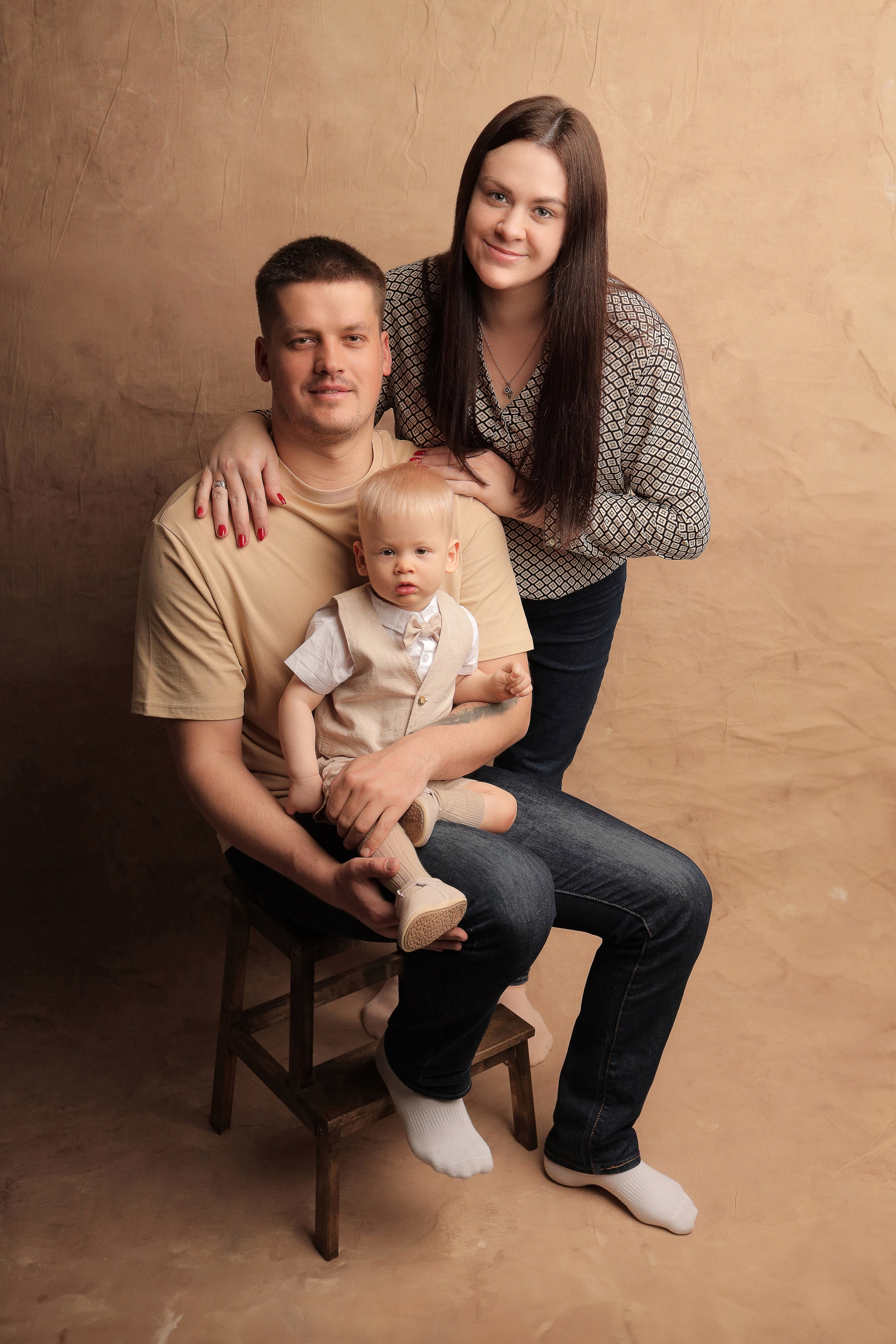 Владимир, 1 годик. Фотограф новорожденных в Новокузнецке Анна Горошникова