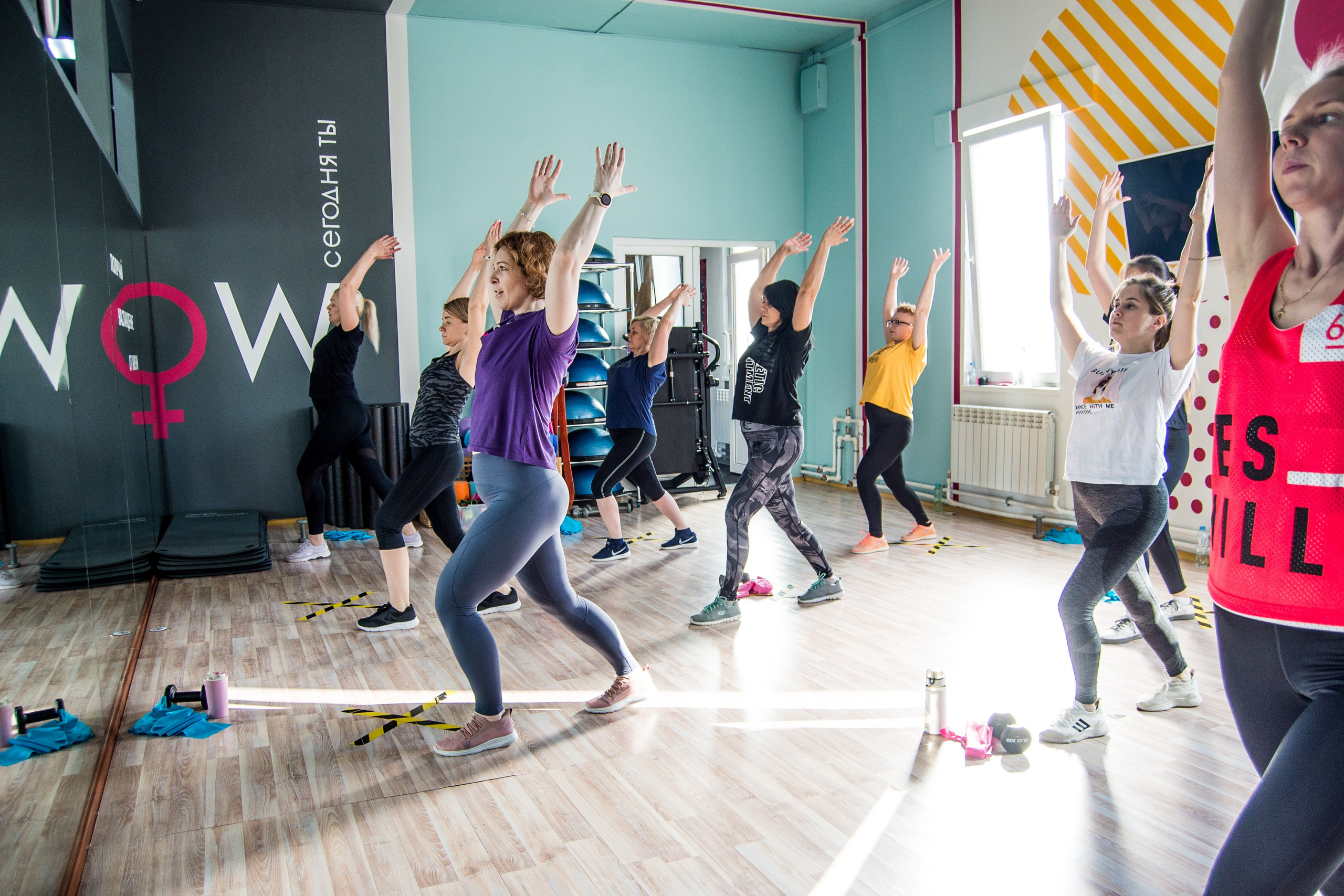 Женский фитнес клуб «Донна». Фотограф Медведева Полина