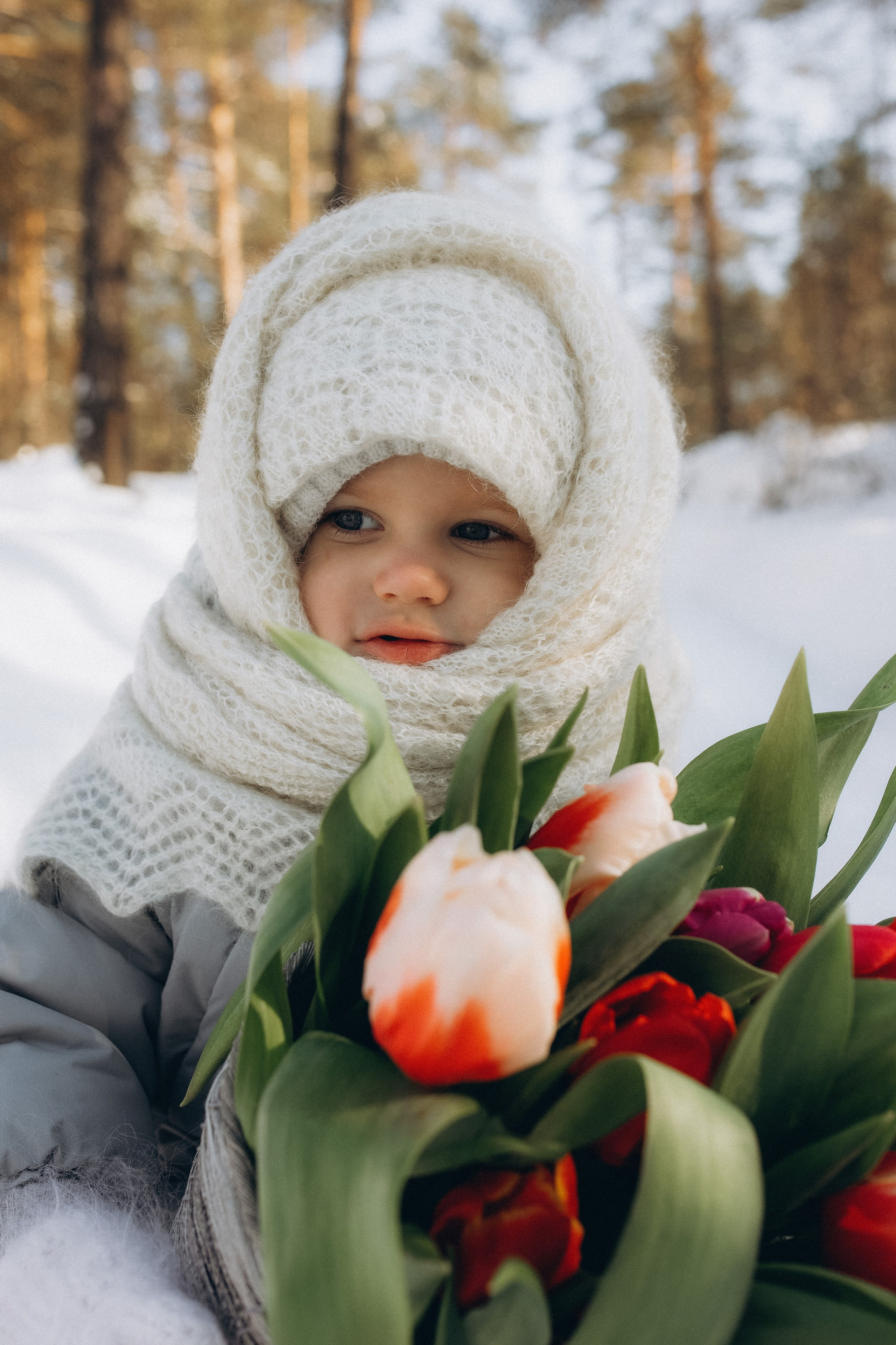 Девочка Зима. Семейный и детский фотограф город Тында Дарья