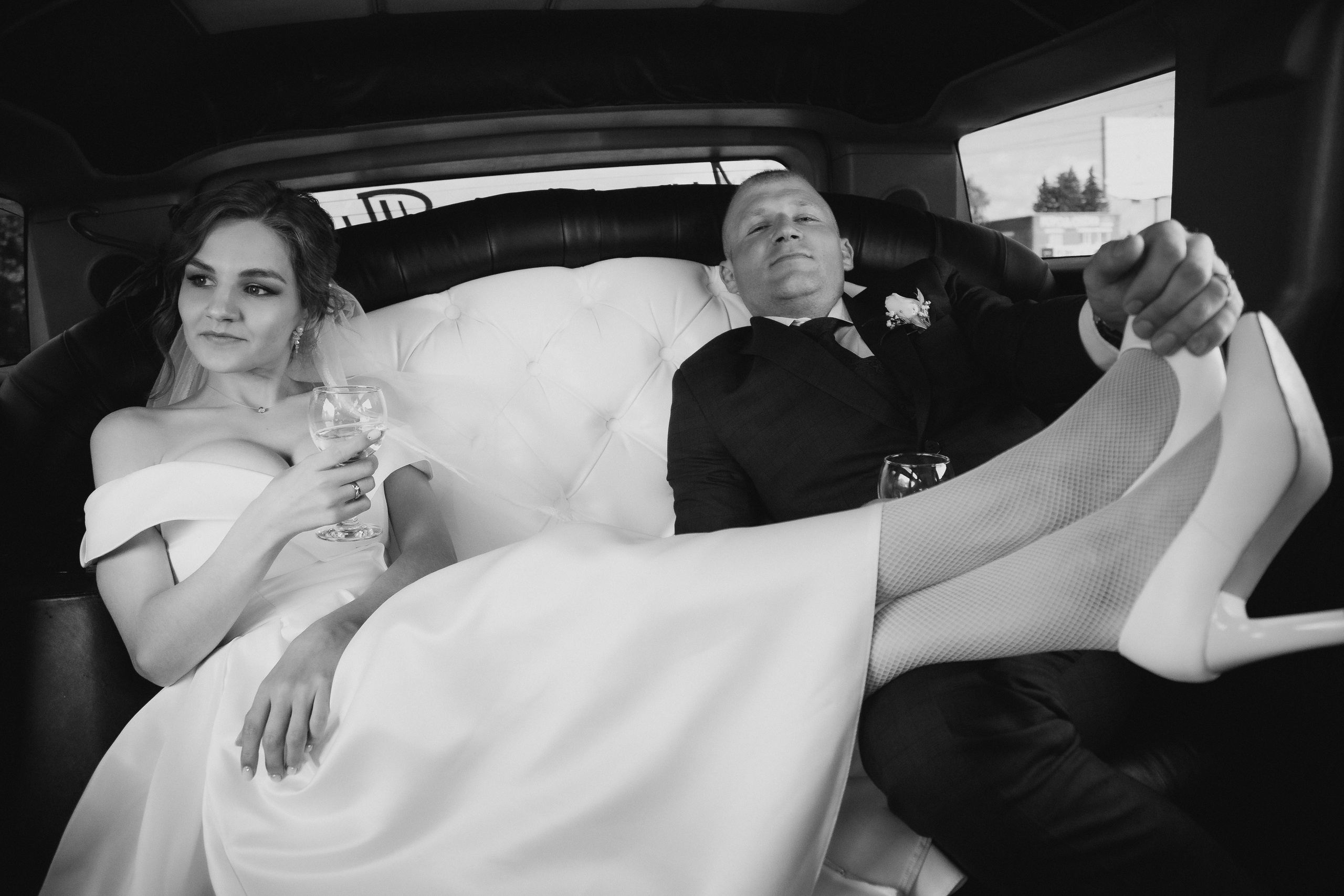 Пасмурно, гости, лимузин. Креативный и женский Фотограф Омске Наталья Лебедева