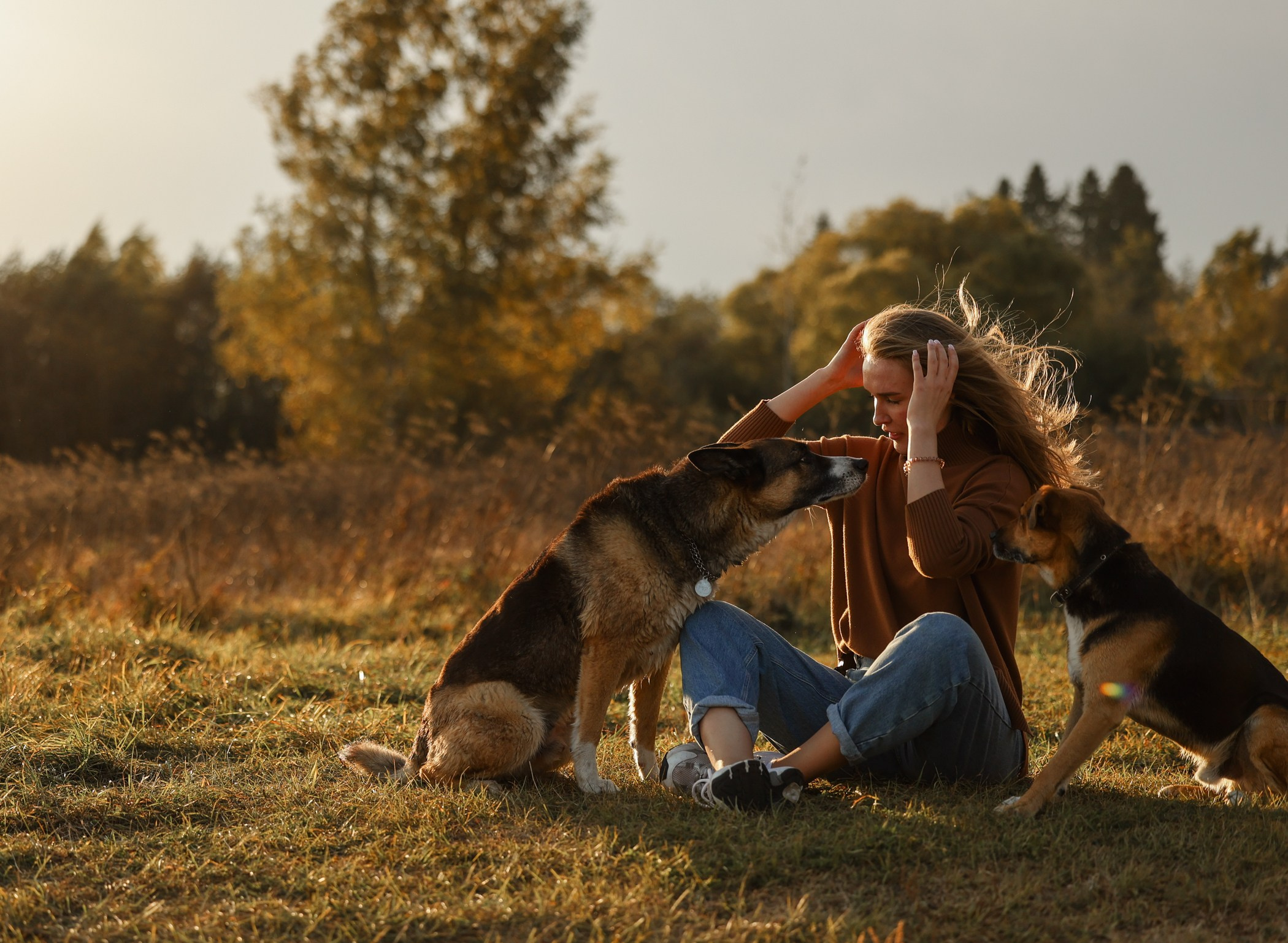 Прогулка на природе. Фотограф-анималист Полина Колкова | Москва