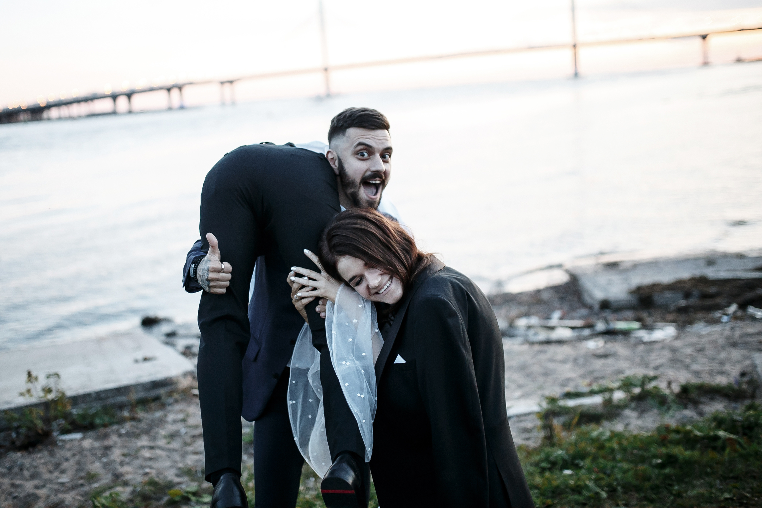 «Солнце в Питере» Wedding day Гриша и Мария. Свадебный фотограф Колесников Антон