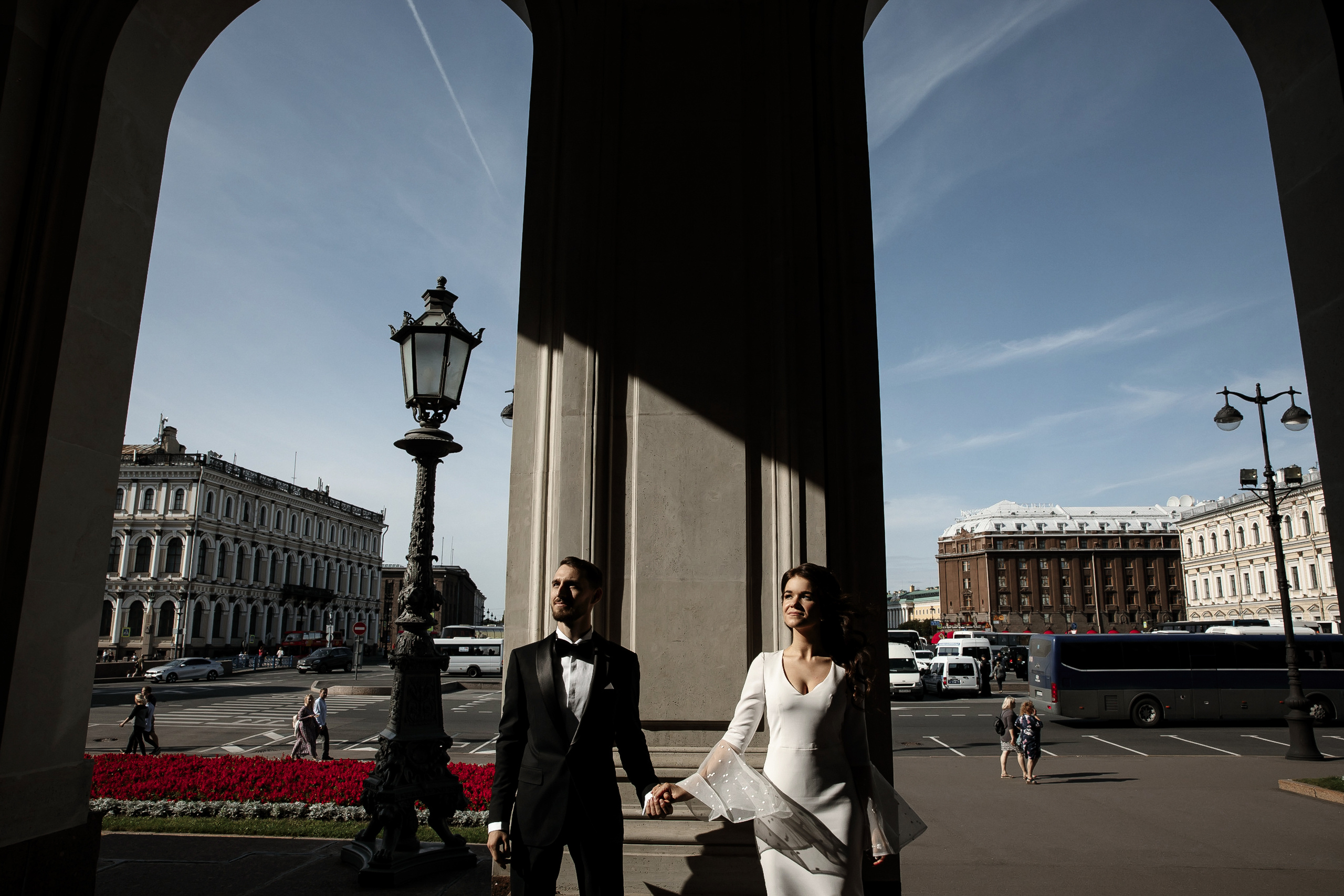 «Солнце в Питере» Wedding day Гриша и Мария. Свадебный фотограф Колесников Антон