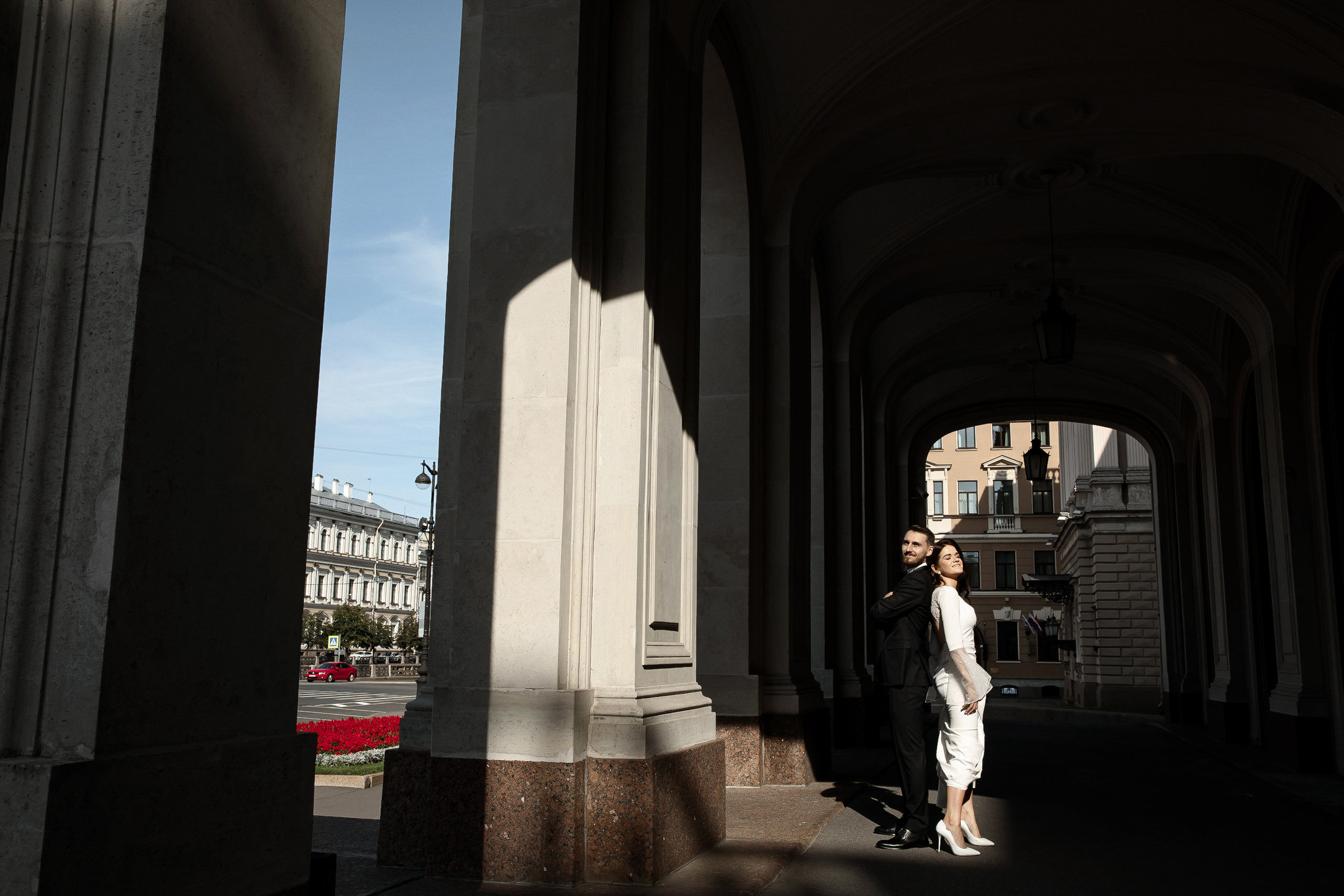 «Солнце в Питере» Wedding day Гриша и Мария. Свадебный фотограф Колесников Антон