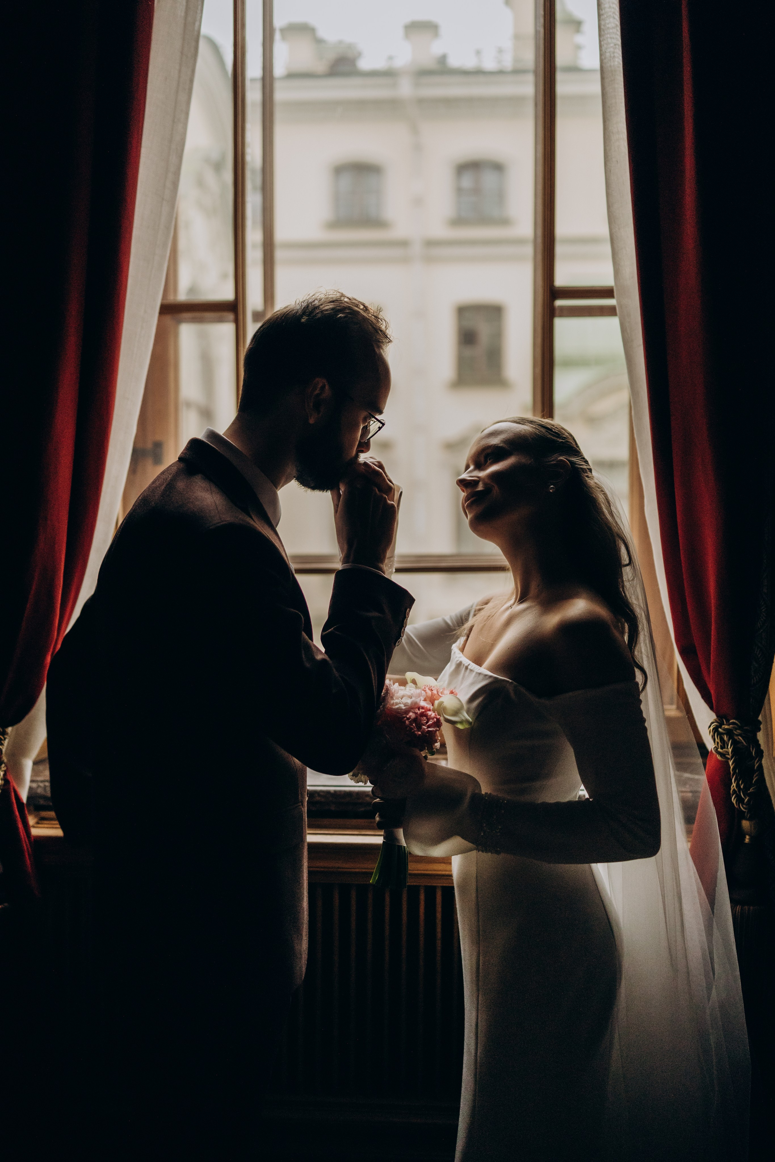 Юра и Полина | 2-й дворец и Половцова. Свадебный и love story фотограф в Санкт-Петербурге