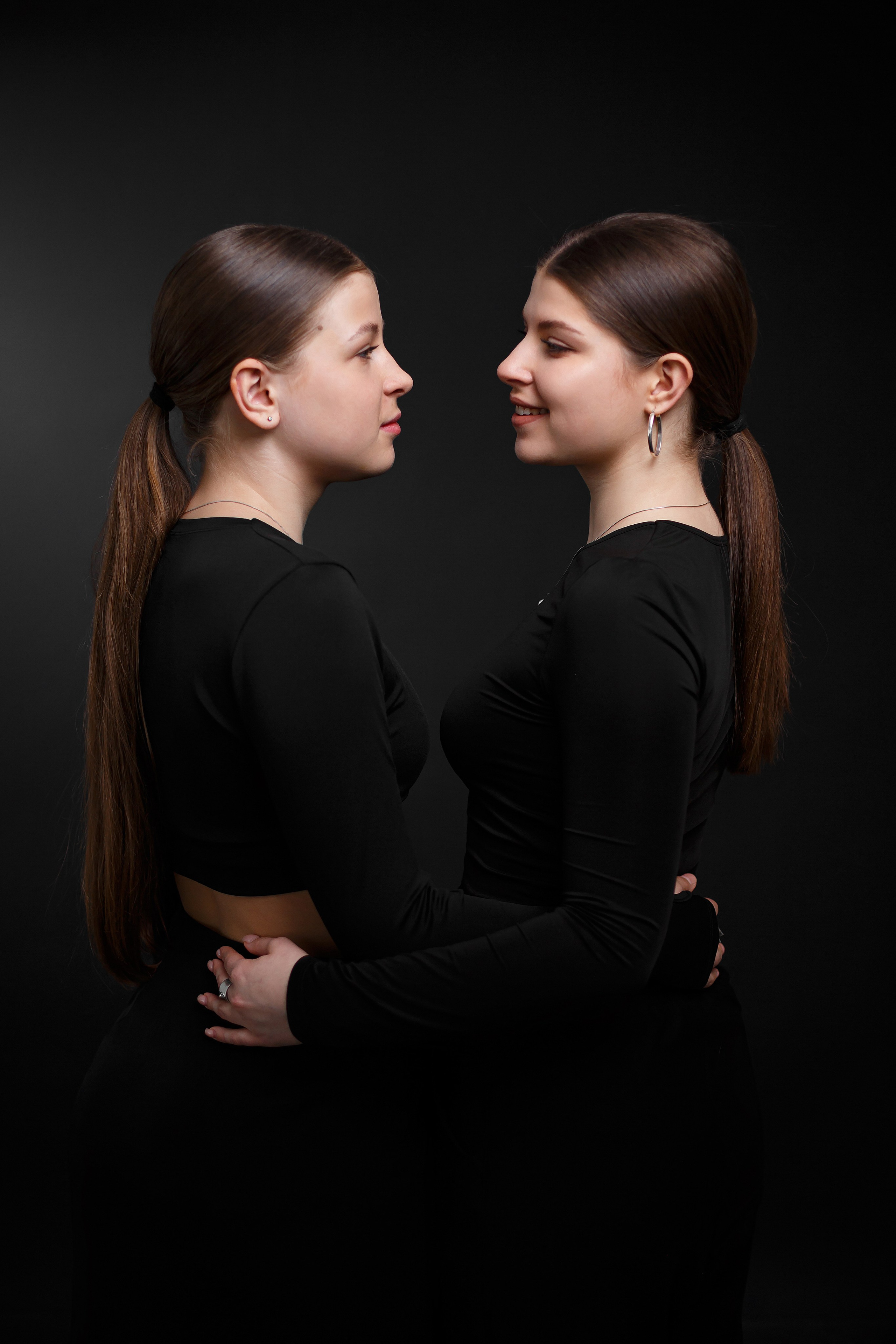 Две сестры. Фотограф в городе Томске. Жданова Олеся