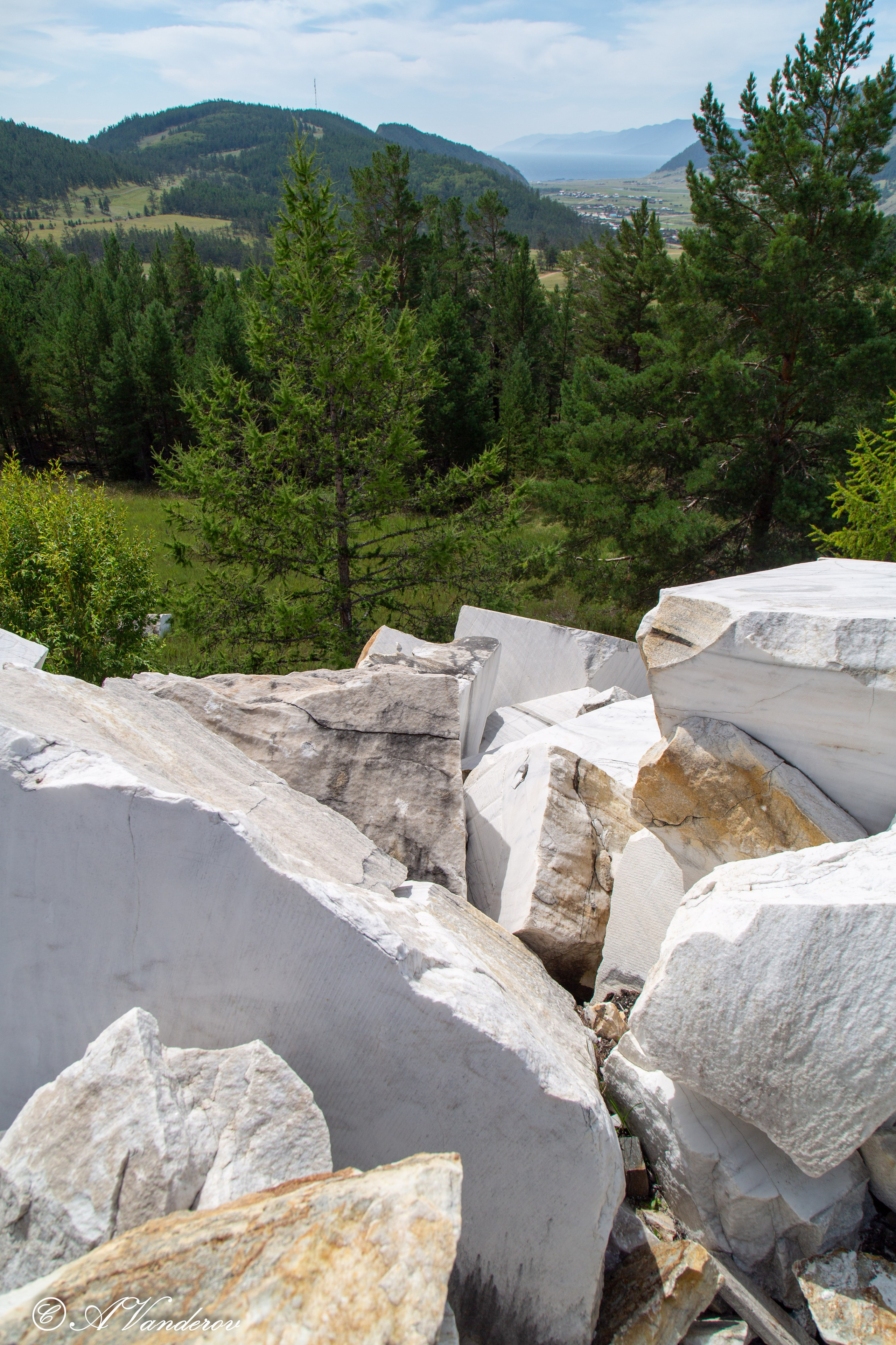 Мраморный карьер. Фотограф Омск | Александр Вандеров