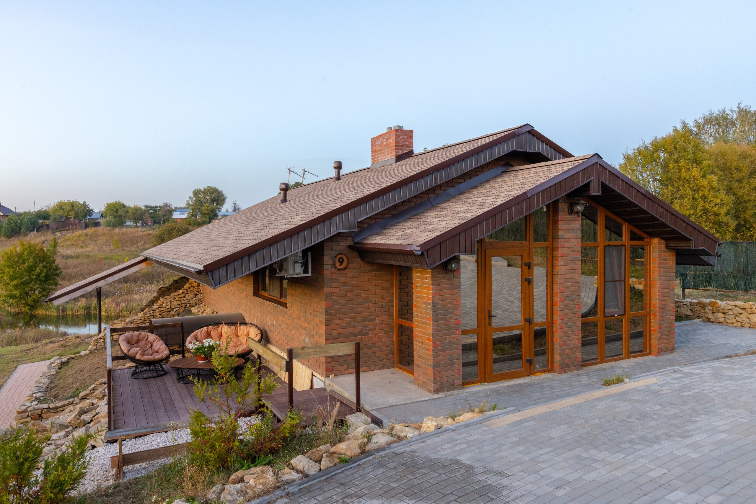 Большая Тросна вечером и новый бассейный комплекс. Фотограф в Туле Крупский АнДРей. Фотостудия «КАДР71» в Туле