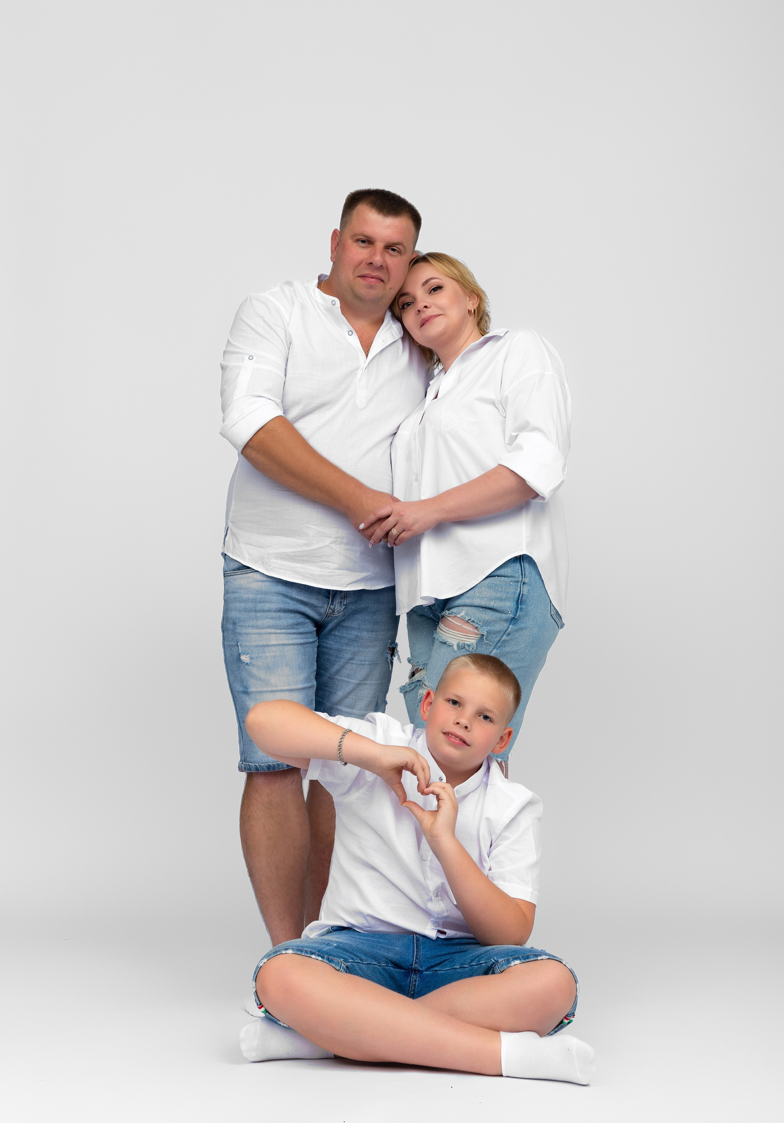 Семья Бортниковых. Ирина Болотова фотограф в стиле Vogue в городе Старый Оскол