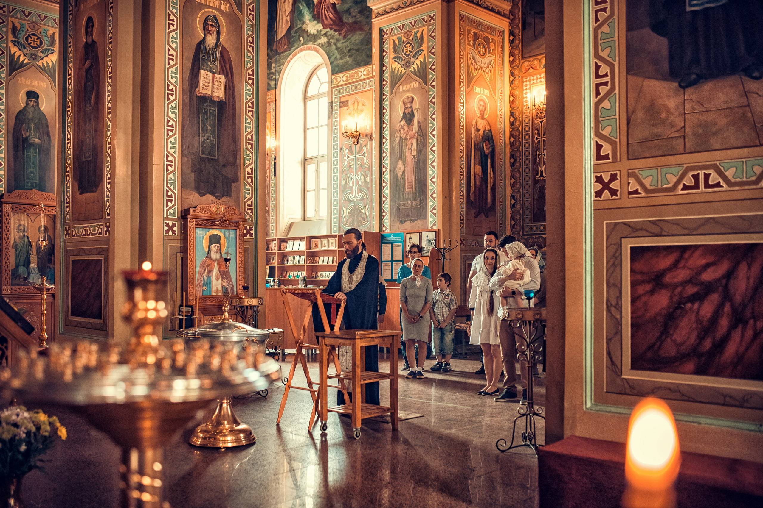 Храм Сергия Радонежского. Екатерина Крапивина фотограф церковных Таинств в Нижний Новгороде