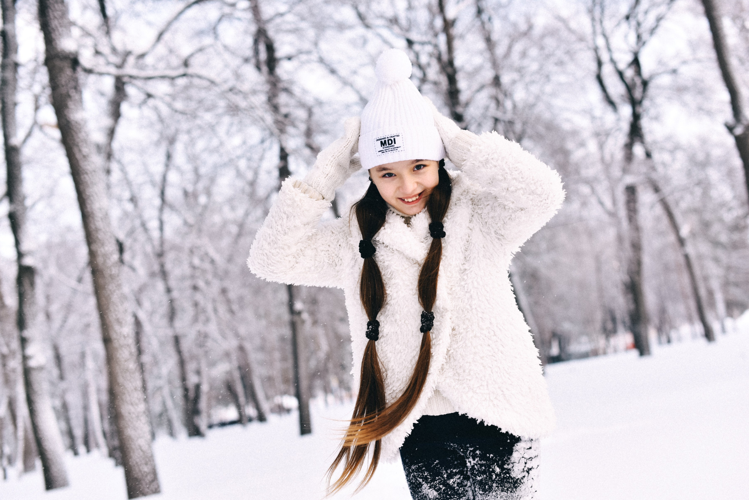 Девочки зима