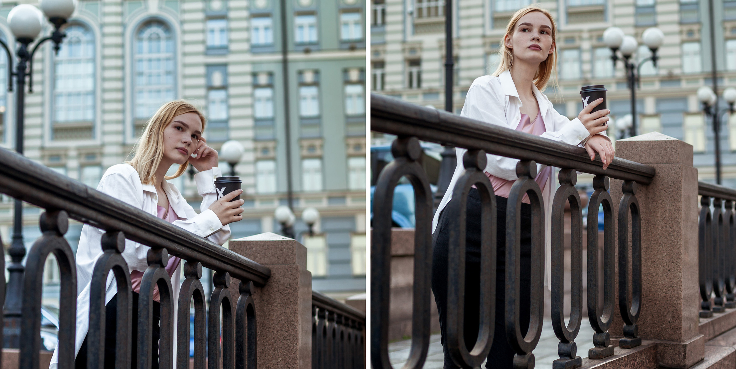 Фотосессия девушки в городе, фотопрогулка по Москве, Уличная фотосесси. Свадебный фотограф Дмитрий Гладков