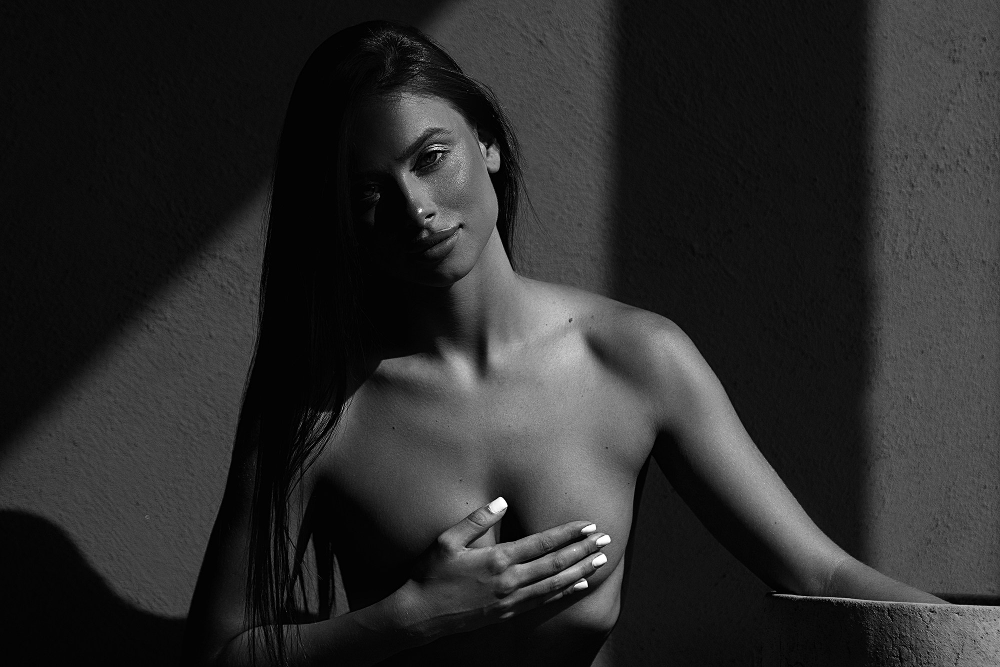 Eva фотосъемка в студии с песком. Фотограф Мещанин Юрий