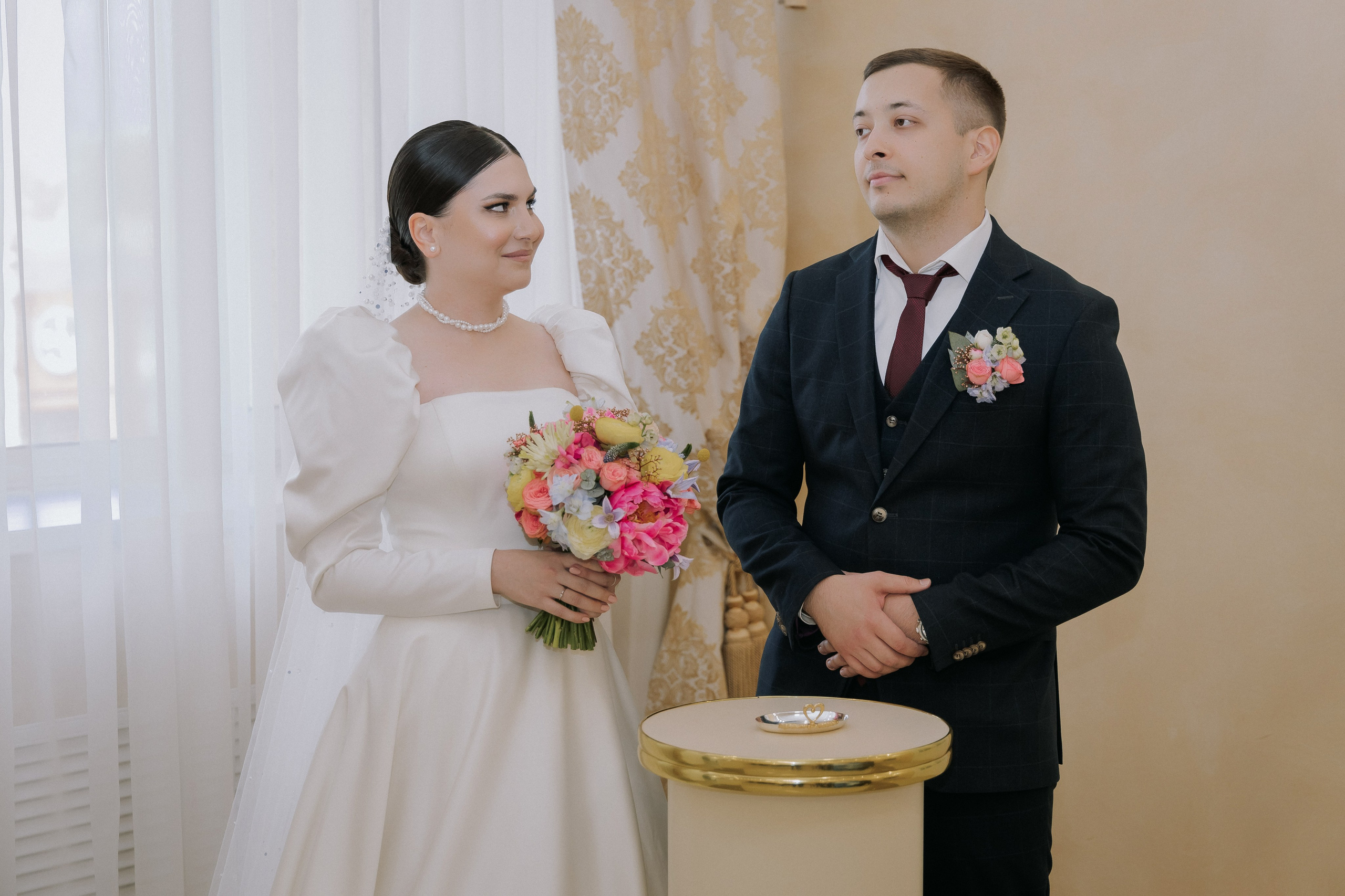 Яна и Святослав. Свадебный день. Свадебная фотография. Арина Рубах