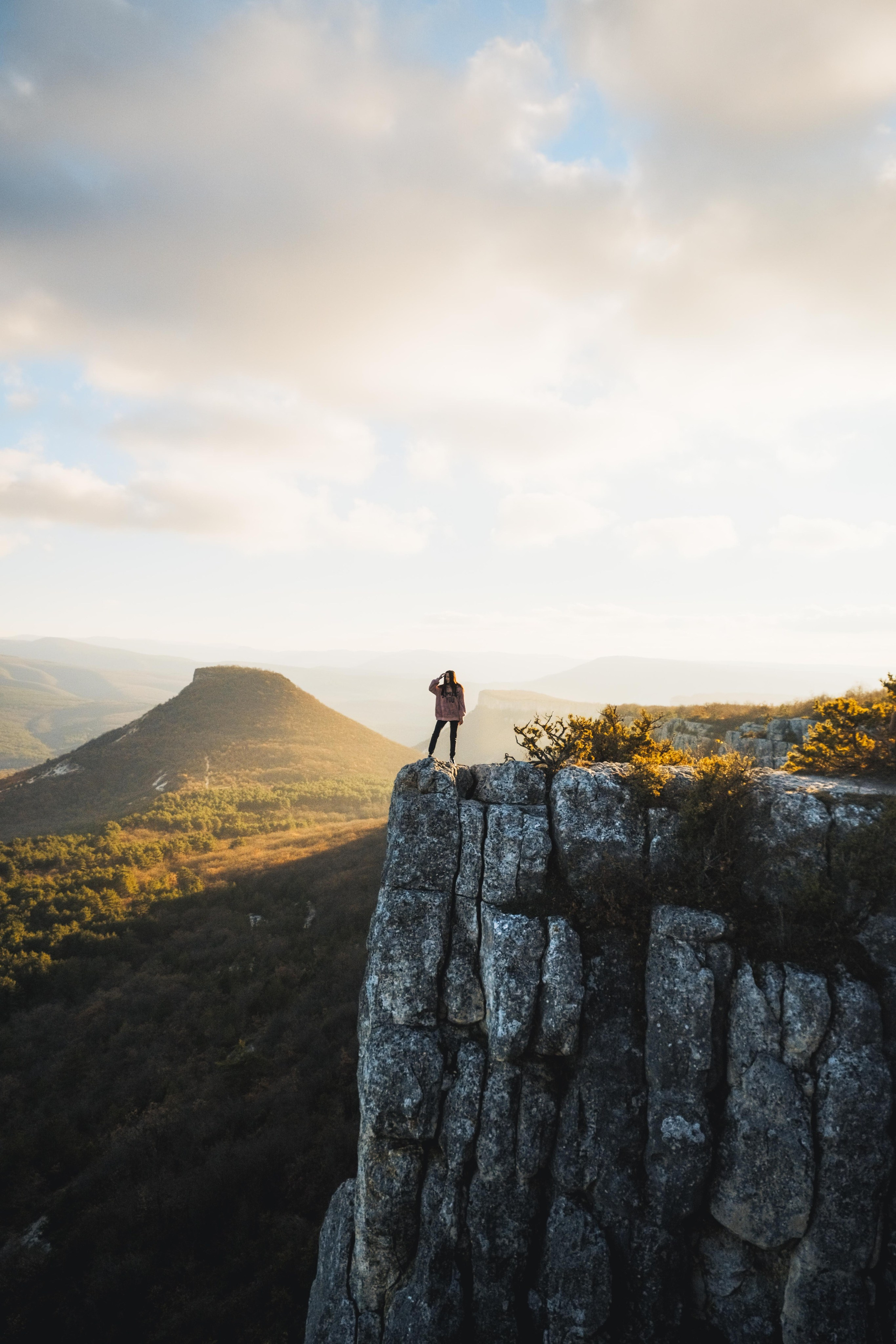 Эпичный кадр на Чуфут-кале