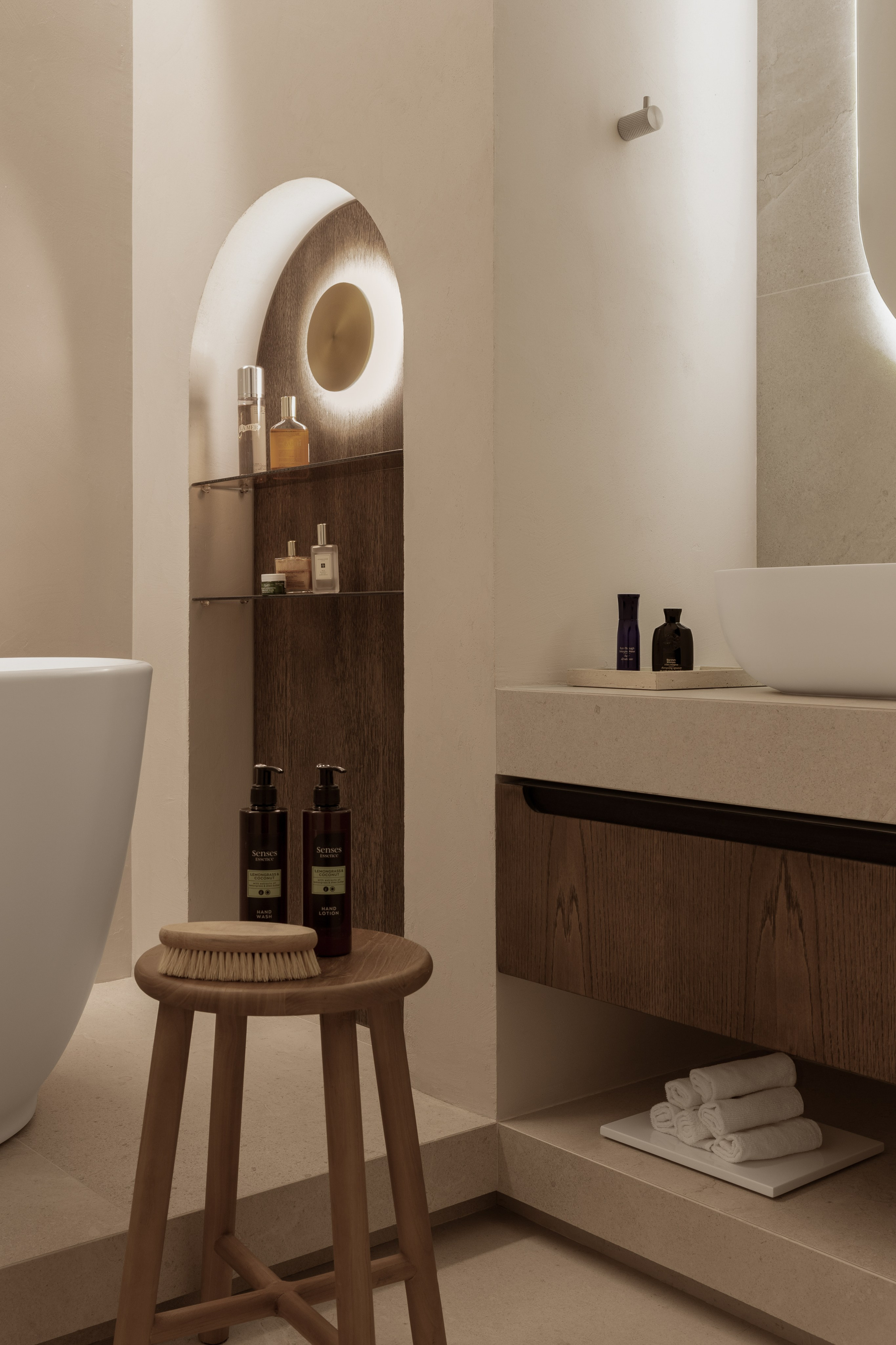 Декор в зоне санузла, идеи для дома, фото интерьера современной квартиры