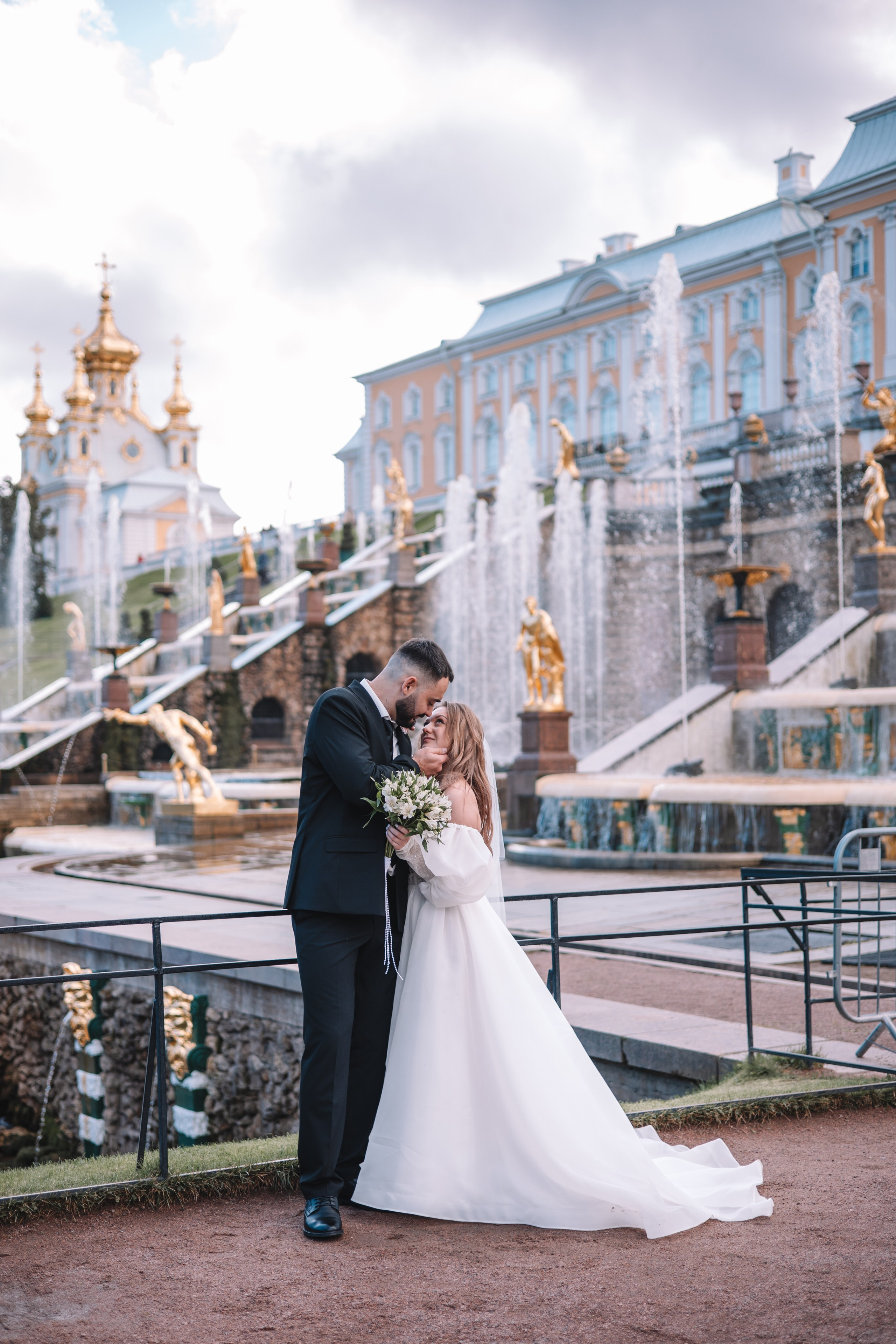 Сергей+Александра|Петергоф. Семейный фотограф в Санкт-Петербурге. Запечатление мгновений и ярких воспоминаний в Вашей жизни