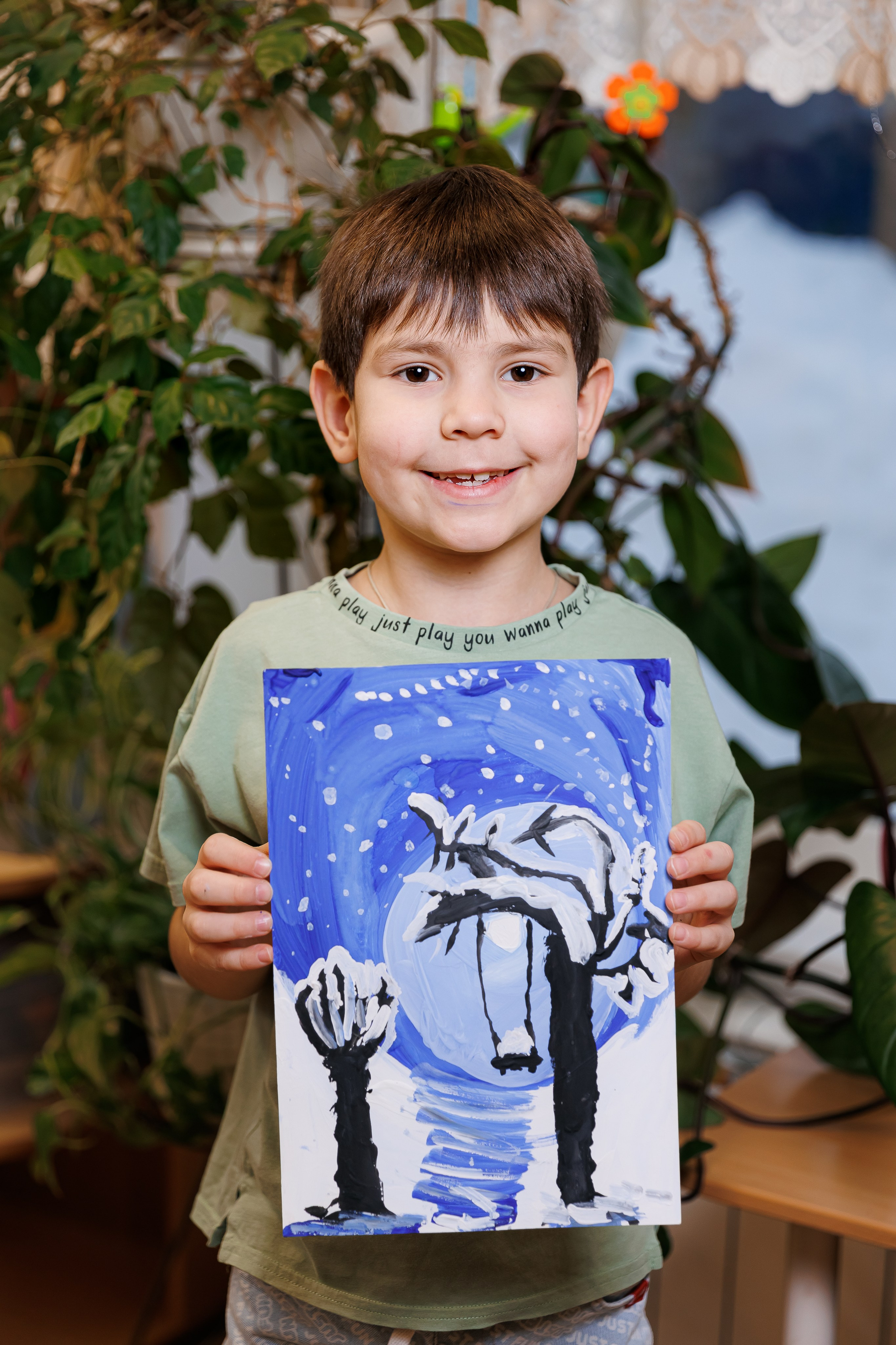 День в саду. Семейный и детский фотограф Комина Елена, Власиха, Одинцово