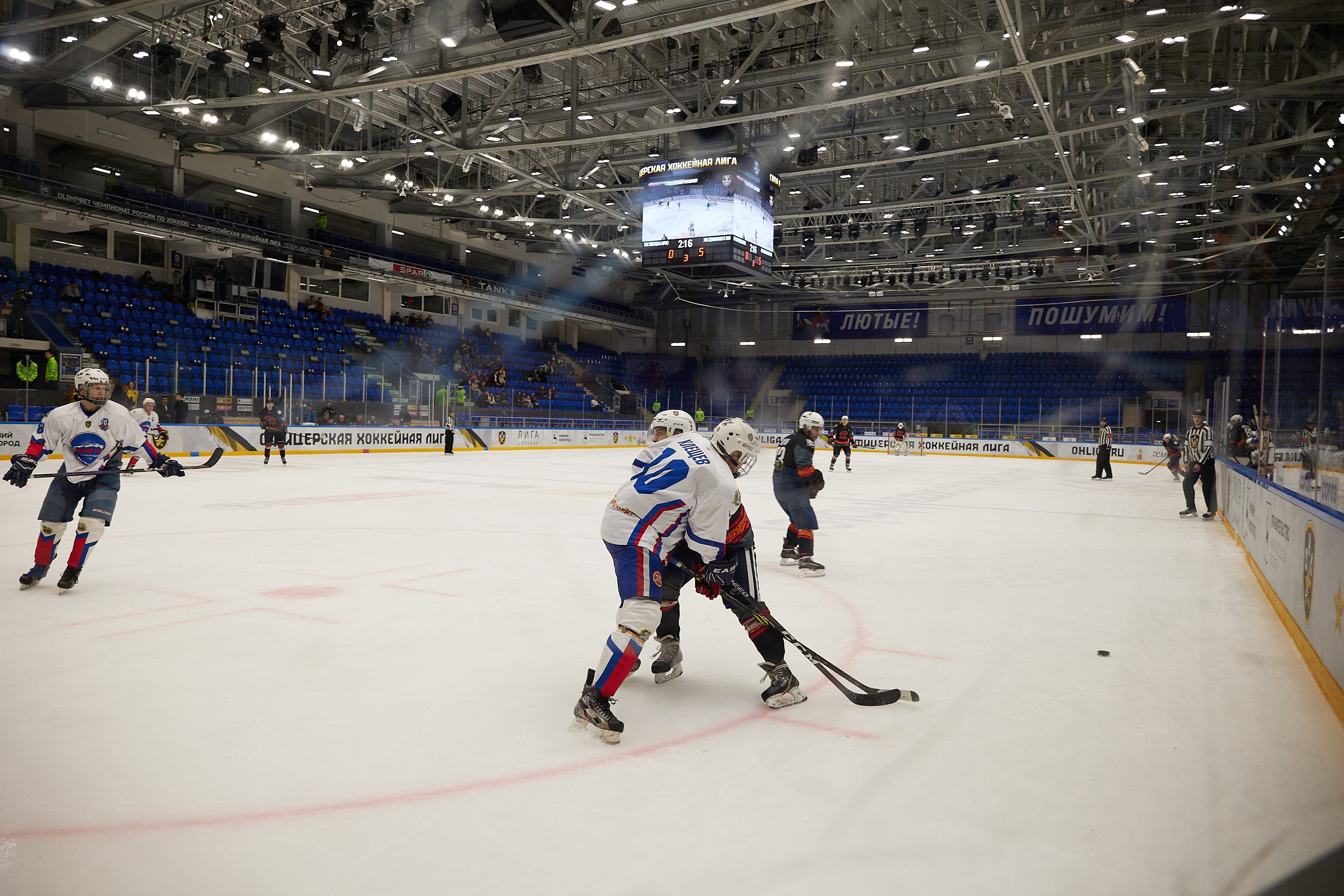 Репортаж. Офицерская хоккейная лига 2025 год. Спортивный фотограф Некрасов Денис