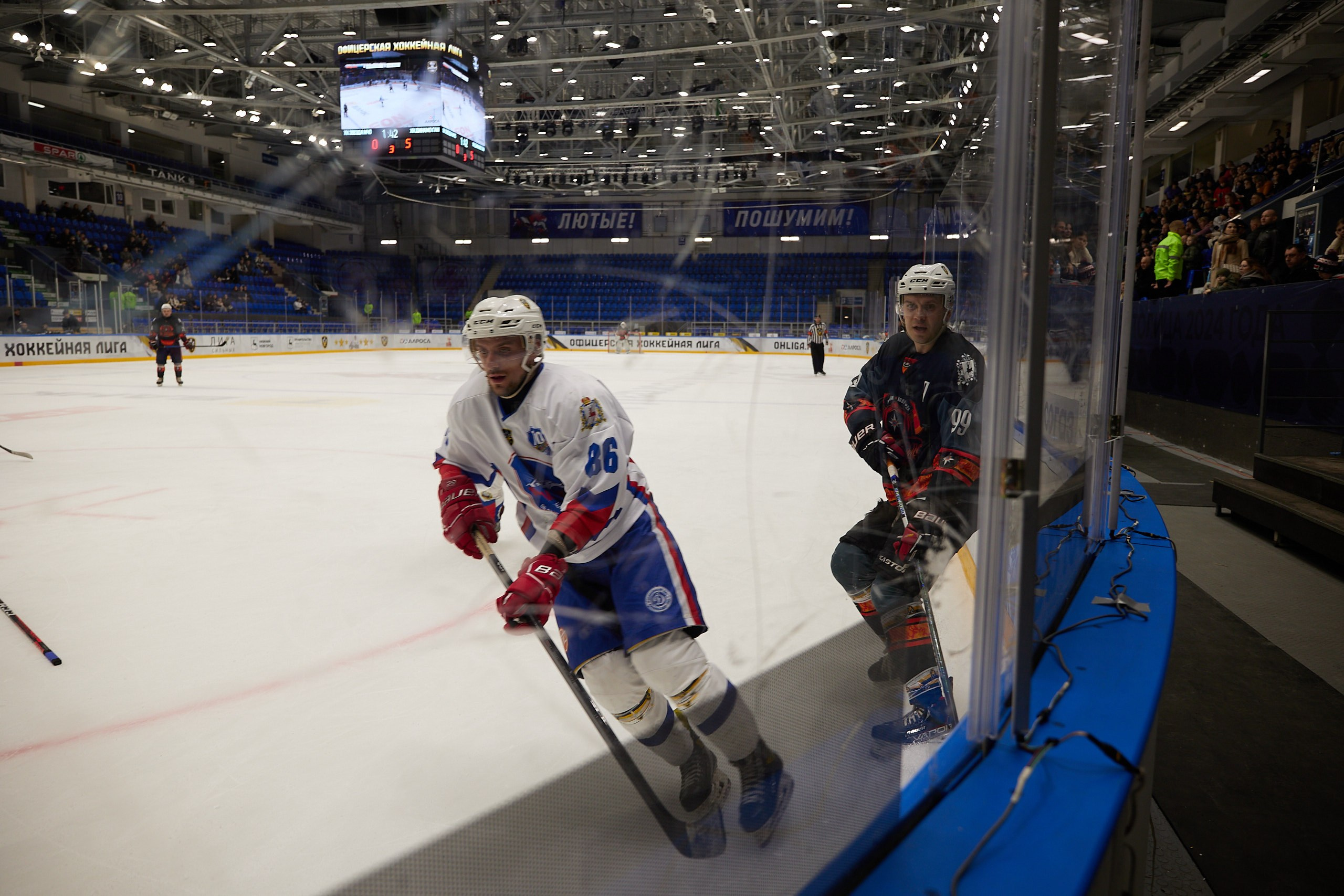 Репортаж. Офицерская хоккейная лига 2025 год. Спортивный фотограф Некрасов Денис