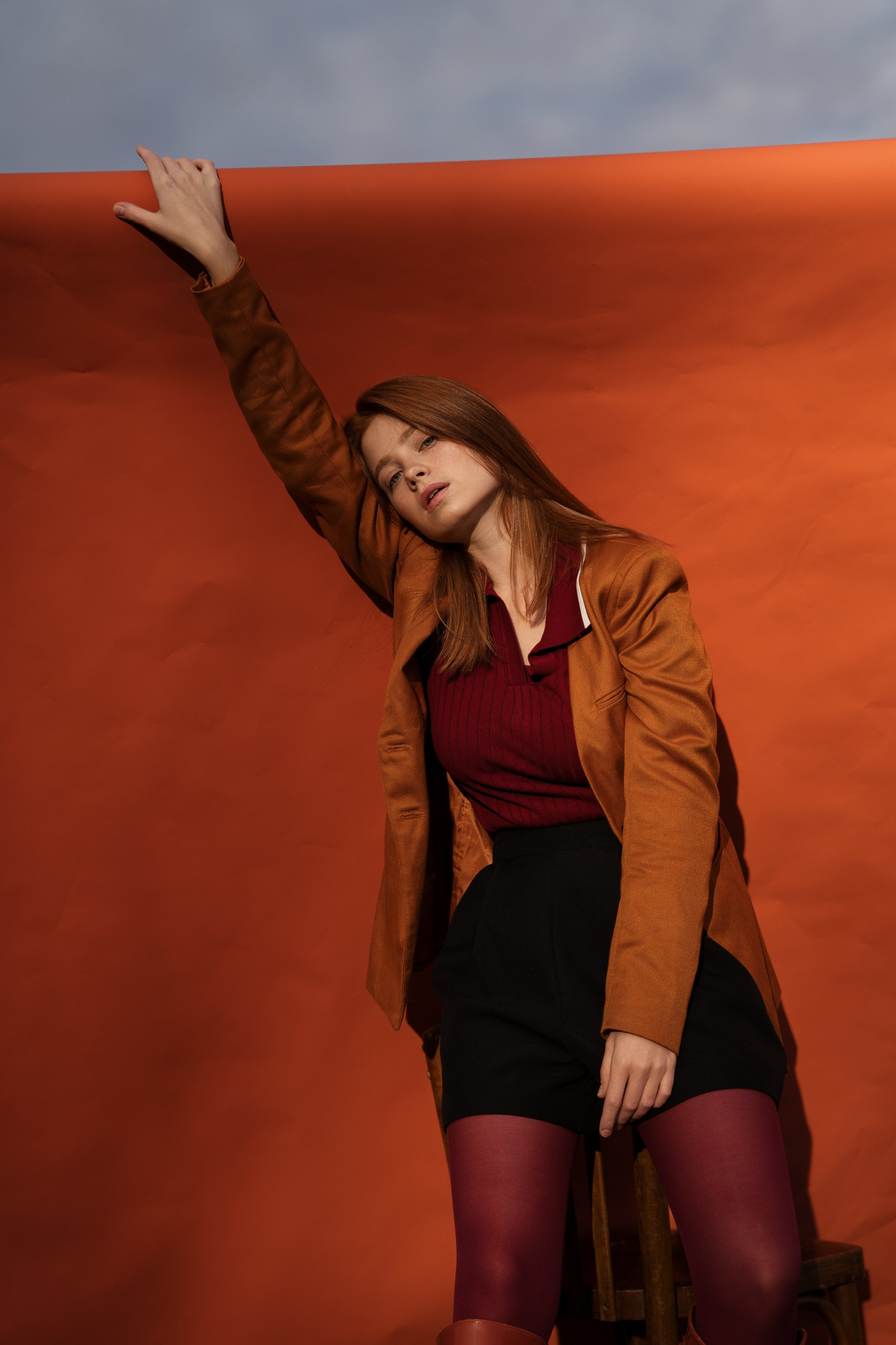 Диана. Осень. Поле. Свадебный фотограф в СПб Сергей Малиновский