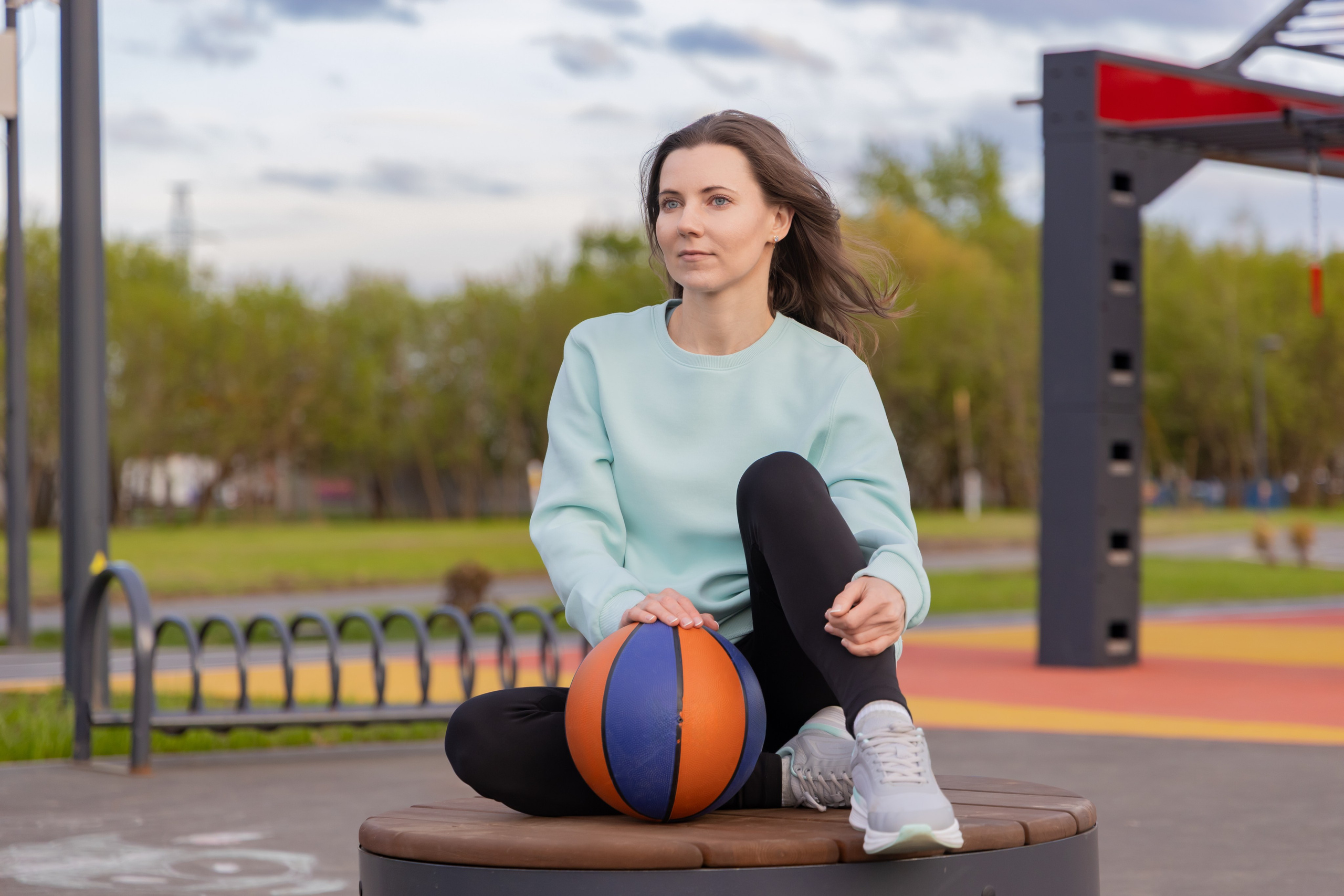 Фотосессия в стиле спорт #2 — Модель Ирина Елисеева. Репортажный, семейный и студийный фотограф в Москве Демин Алексей