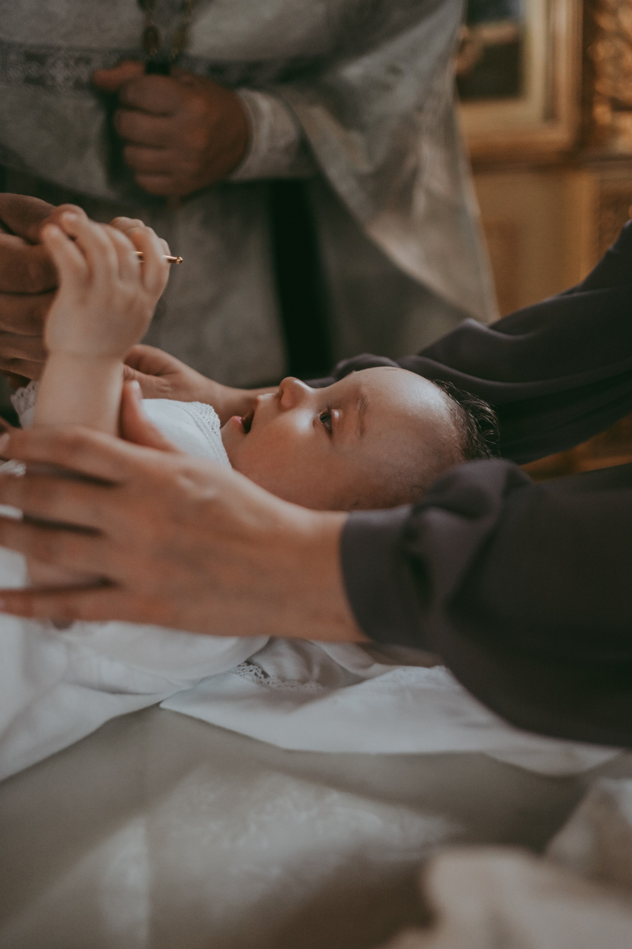 Крещение Стаса. Семейный фотограф в Москве и Подмосковье Иванова Нина