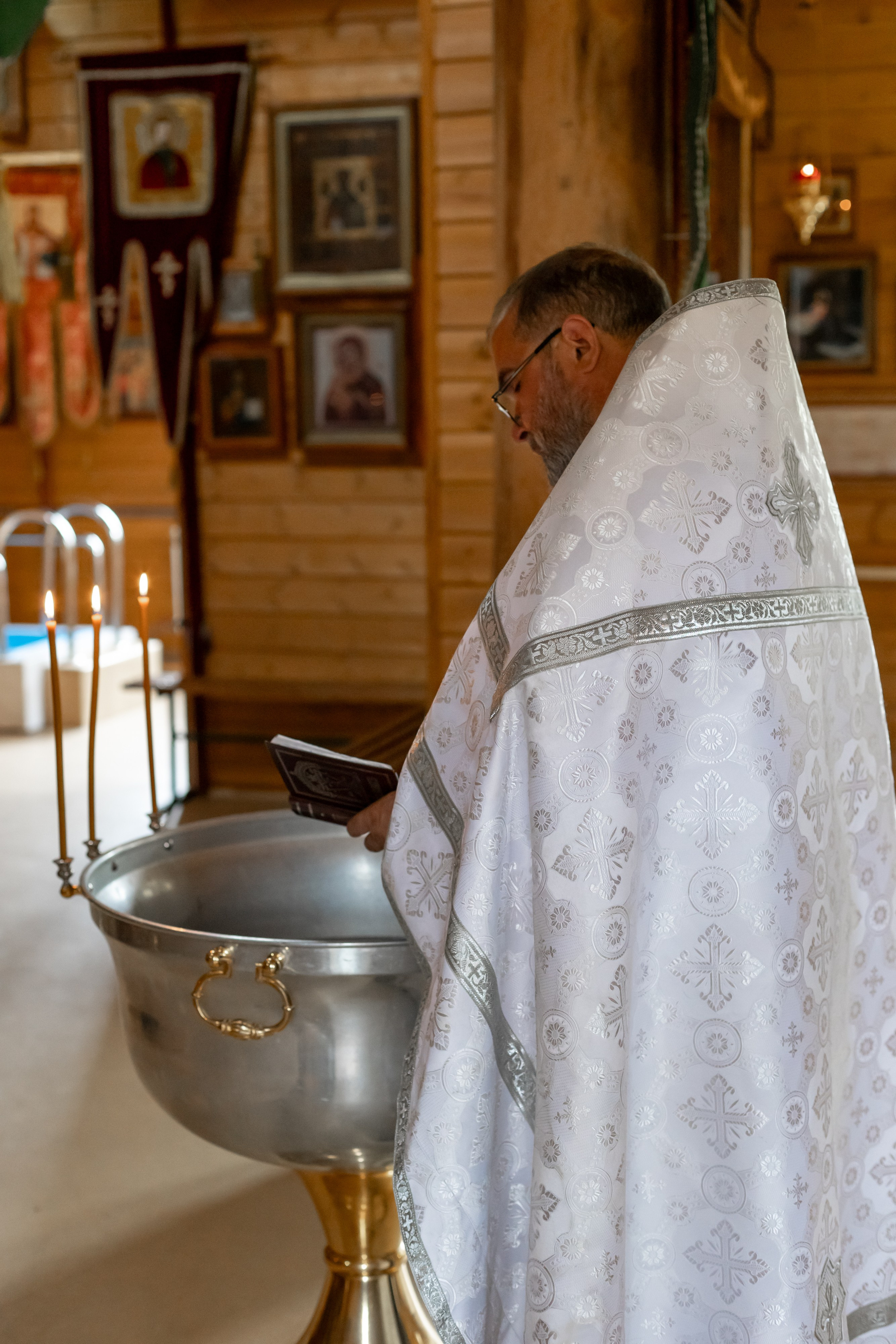 Таинство крещения Храм Святого страстотерпца Императора Николая Второго (г. Щелково). Фотограф Щелково/ Москва Татьяна Жучкова
