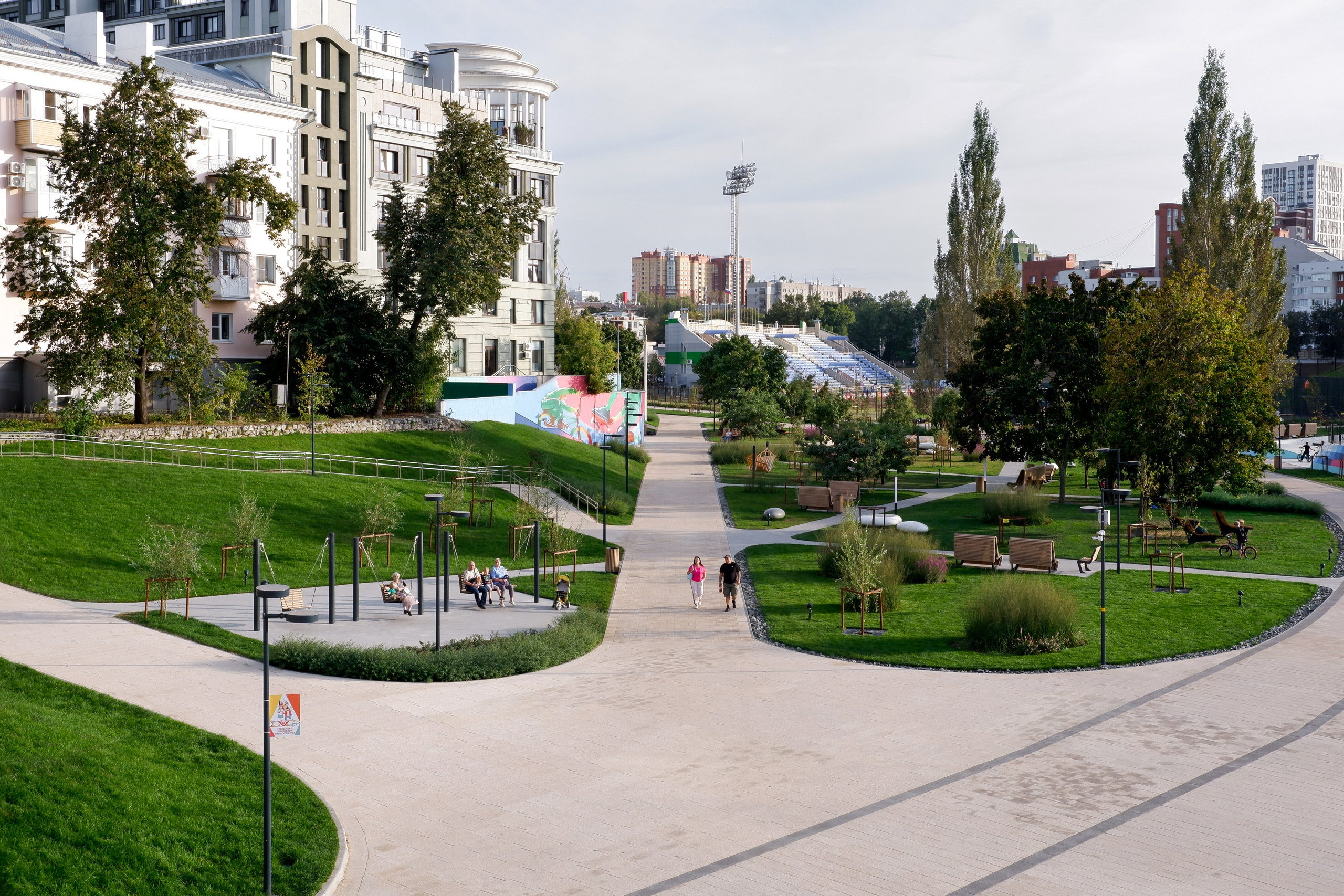 Лыбедский бульвар. Михаил Мулач | Архитектурный фотограф