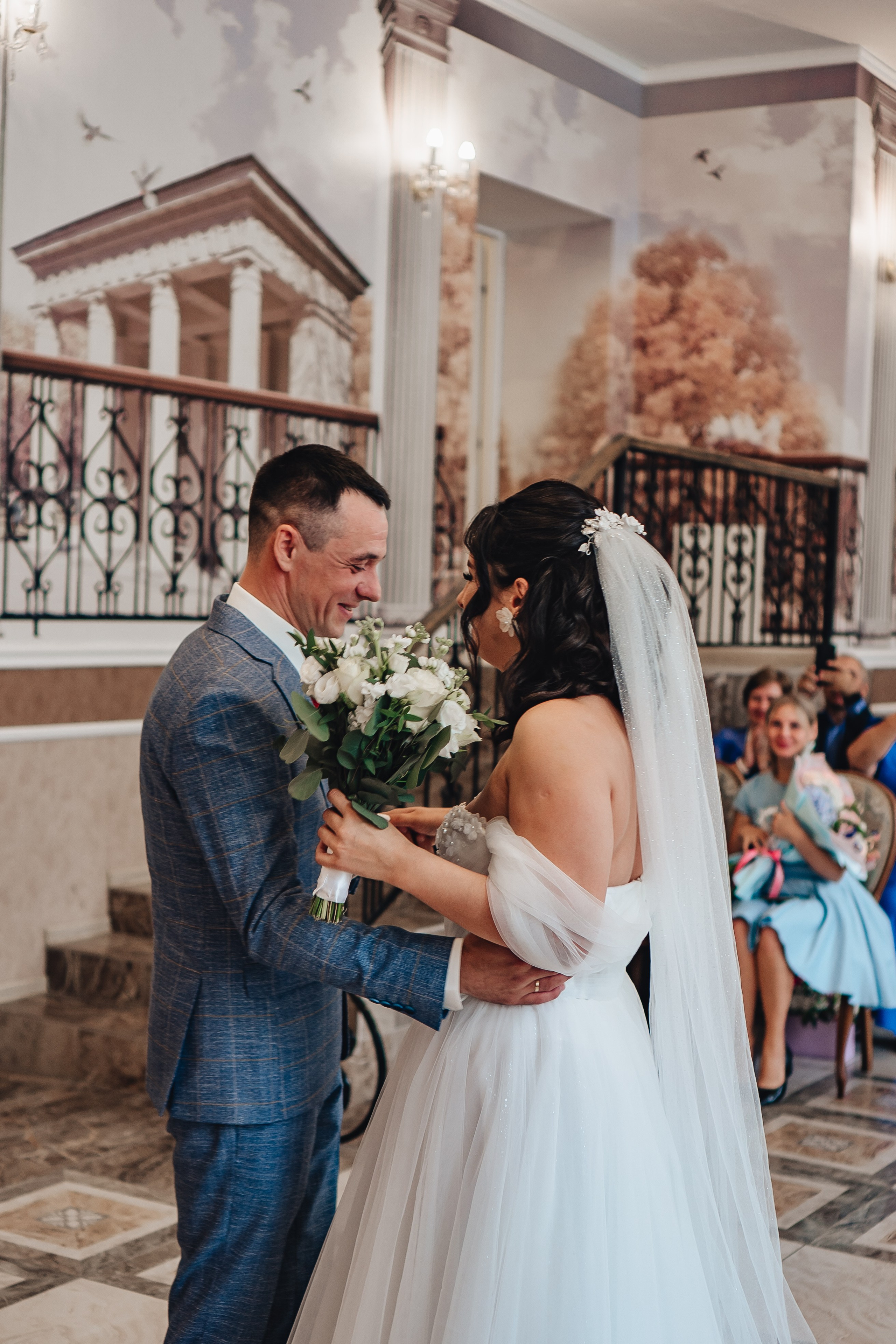 СВАДЕБНАЯ СЬЕМКА В ЗАГСЕ НА МОСКОВСКОМ ПРОСПЕКТЕ. Профессиональный фотограф, Санкт-Петербург — Виктория Богомолова