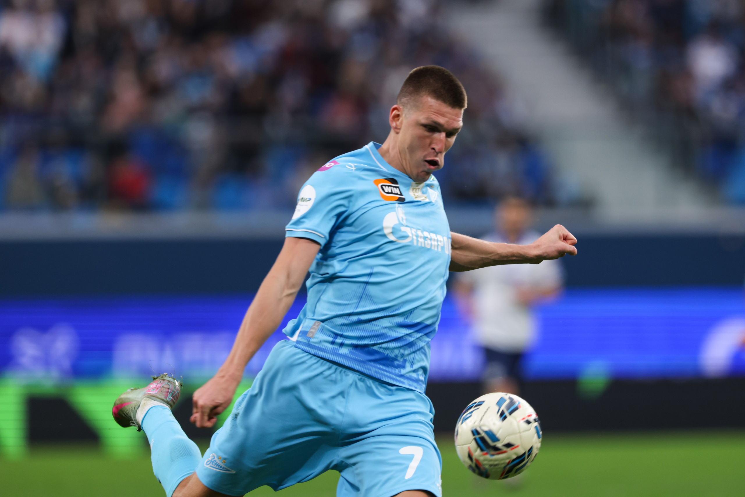 ФК «Зенит» — ФК «Крылья советов». Спортивный и репортажный фотограф Антон Тереханов