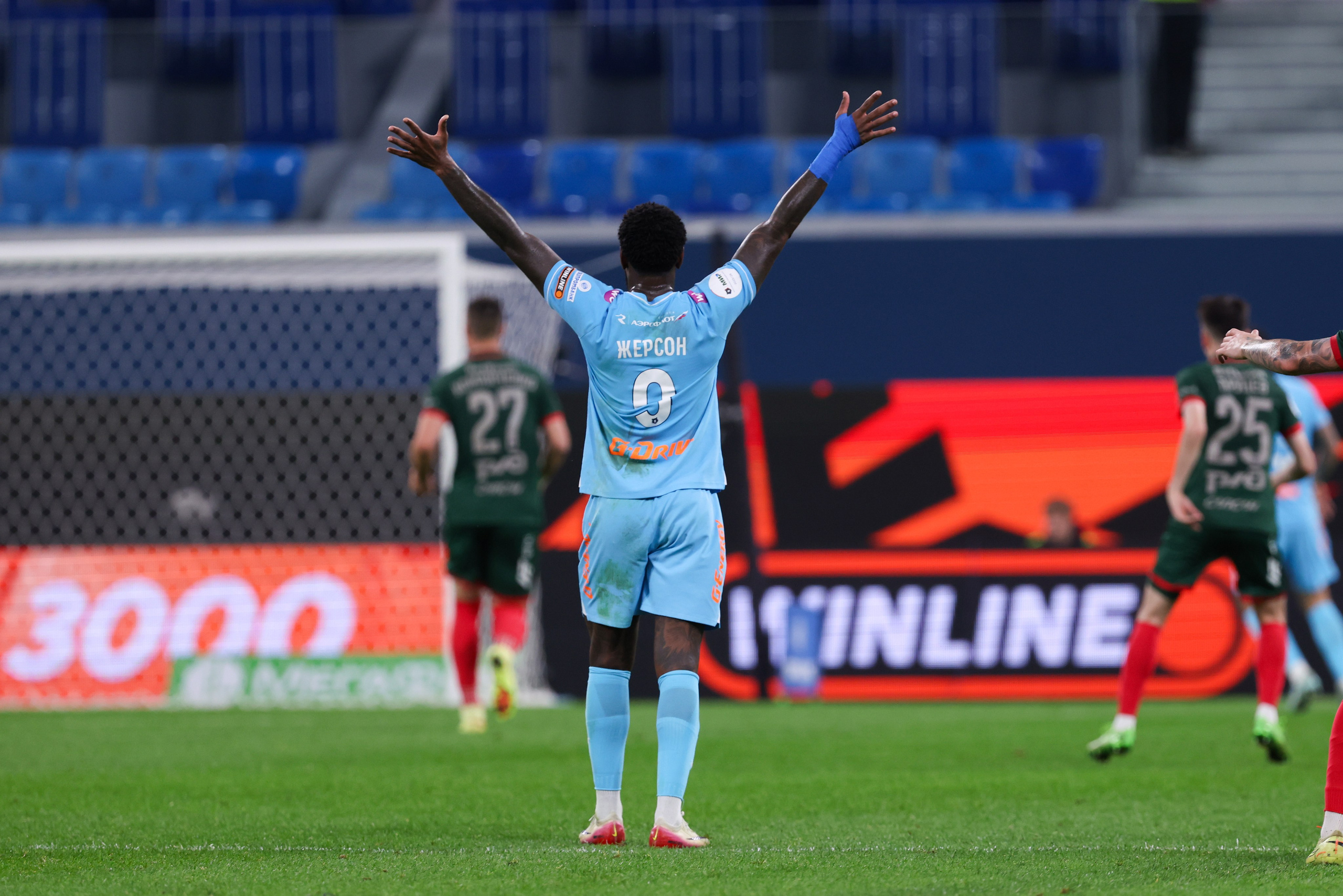 ФК «Зенит» — ФК «Локомотив» 14 тур РПЛ 01.11.2025. Спортивный и репортажный фотограф Антон Тереханов