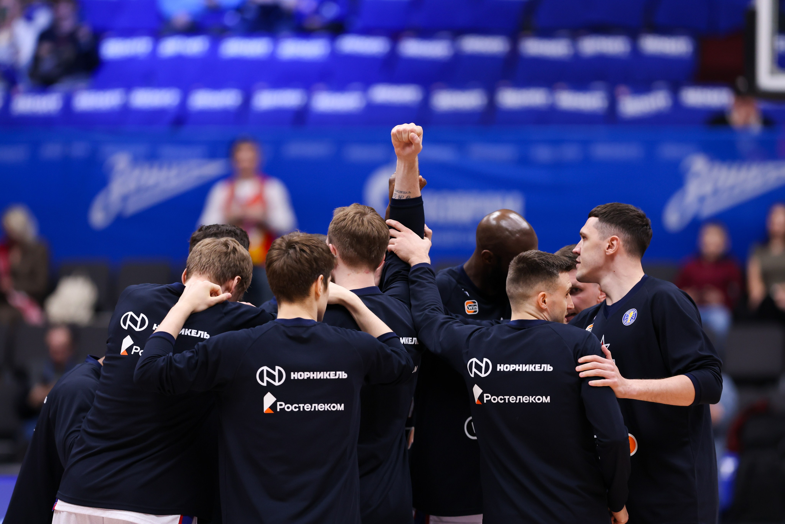 БК «Зенит» — БК «ЦСКА» финал ЕЛ ВТБ 1 игра 27.05.2025. Спортивный и репортажный фотограф Антон Тереханов