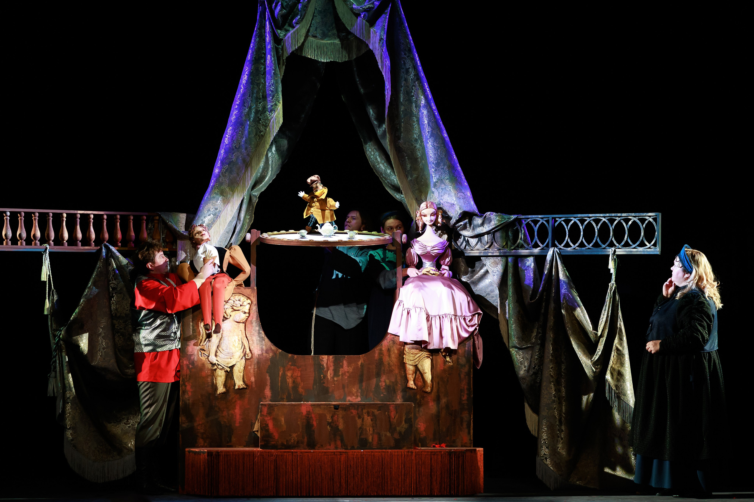 Воронежский театр кукол Шут Спектакль Граф Нулин