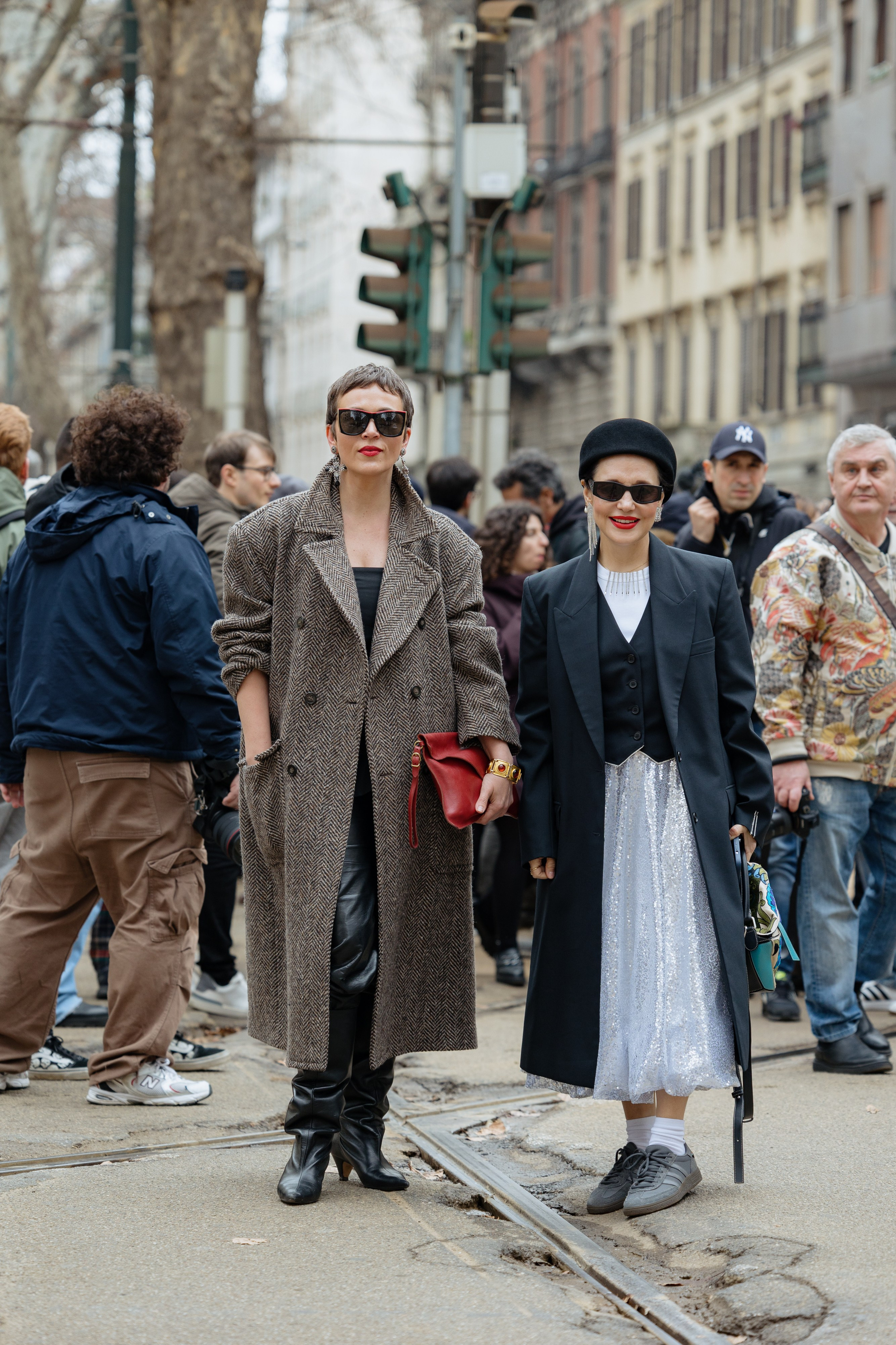 DOLCE & GABBANA MFW FALL/WINTER 24/25. Photographer in Milan Ivan Goncharov