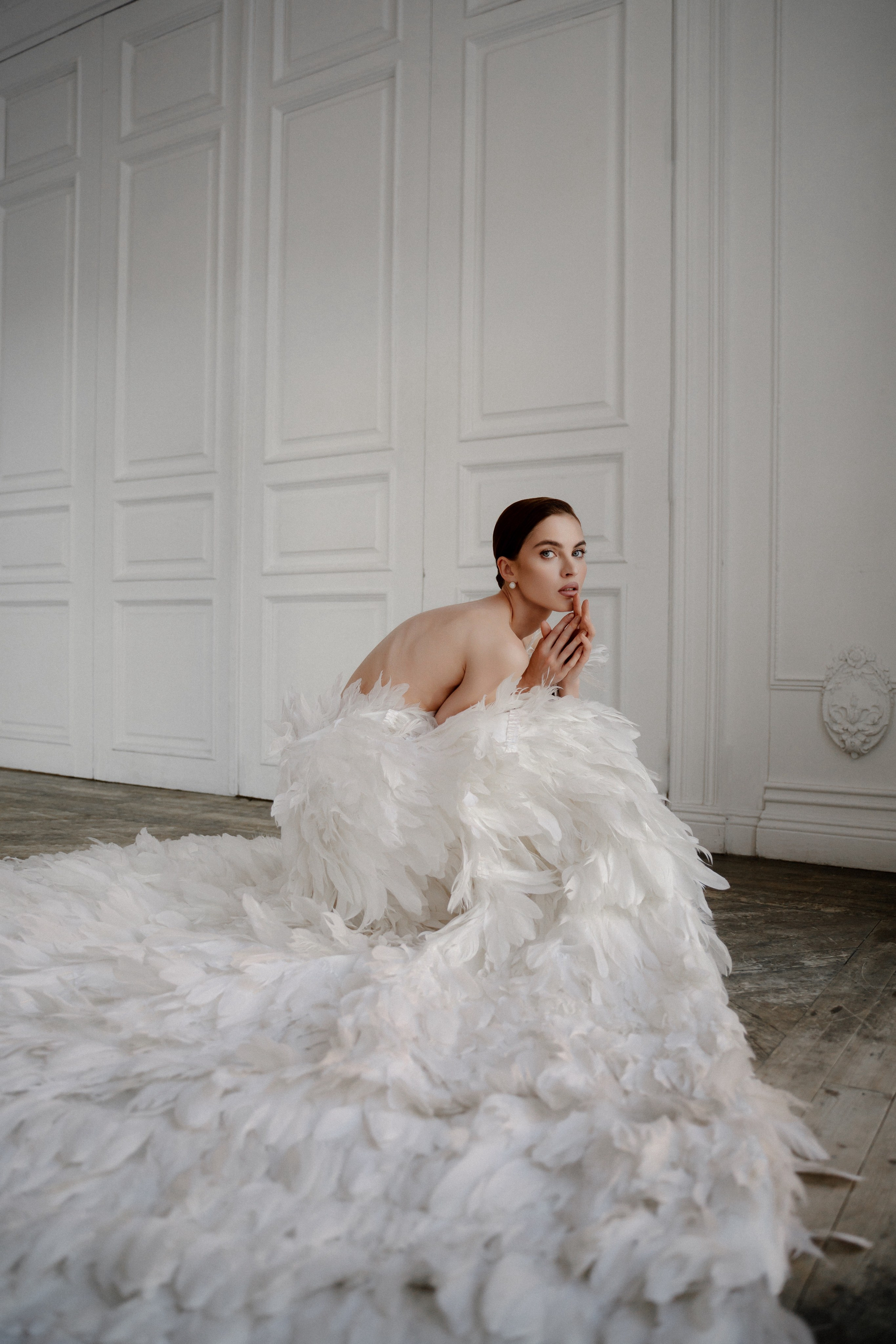 Белый лебедь. Портретный фотограф в Москве