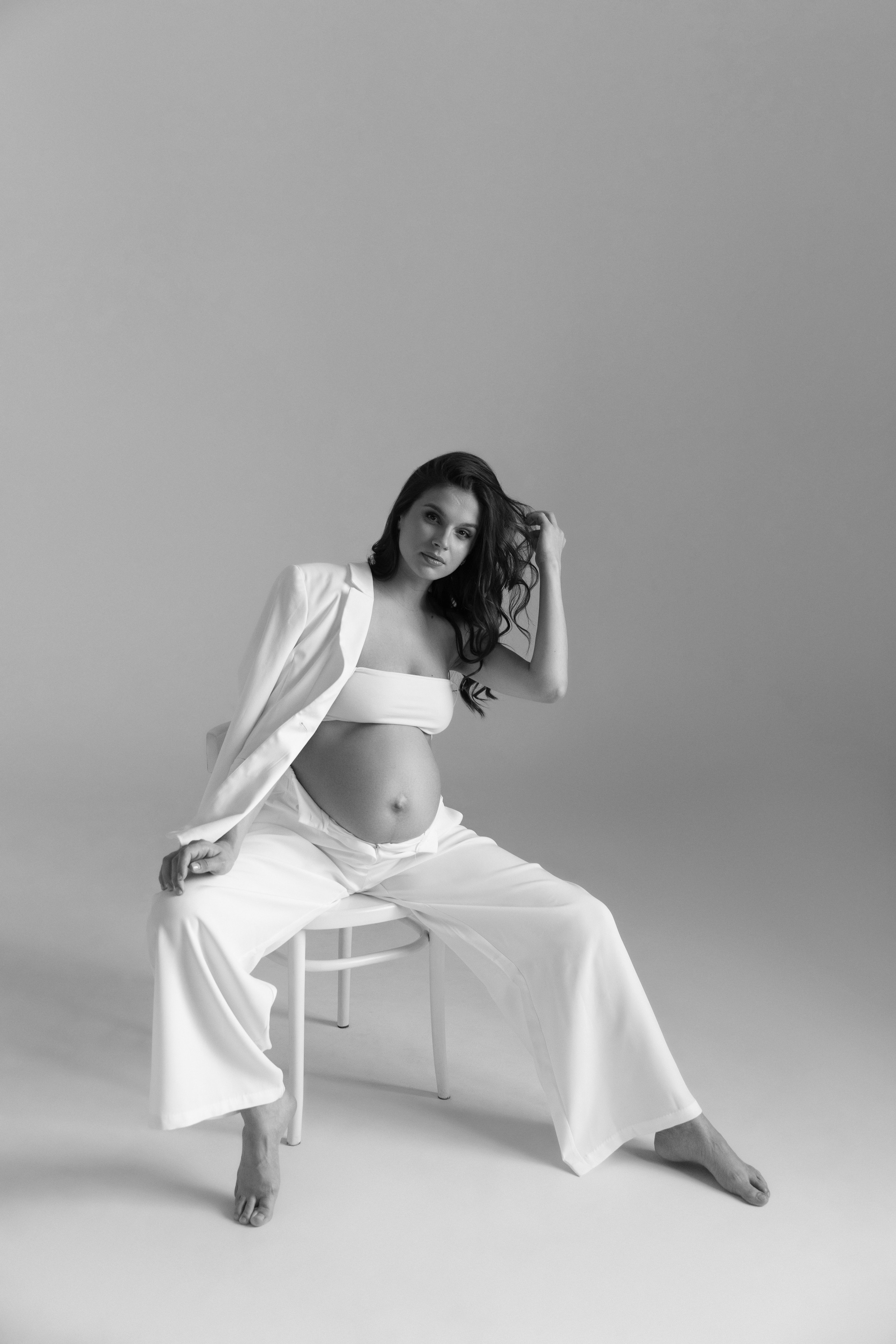 Беременность. Фотограф Мария Щеголькова. Чувственный женский портрет