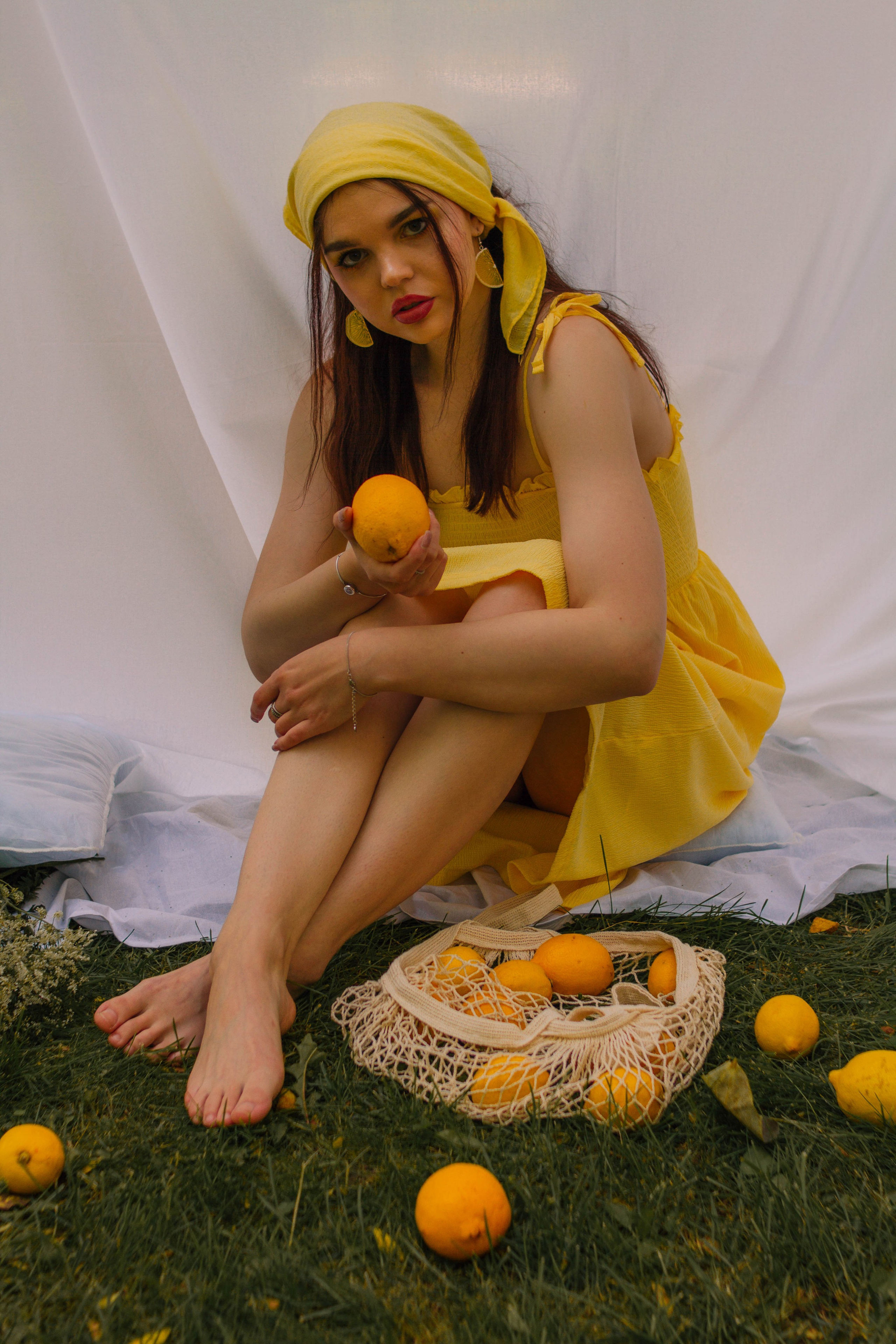 Лимоны в парке. Создадим шедевр? Виталина и её фотоискусство