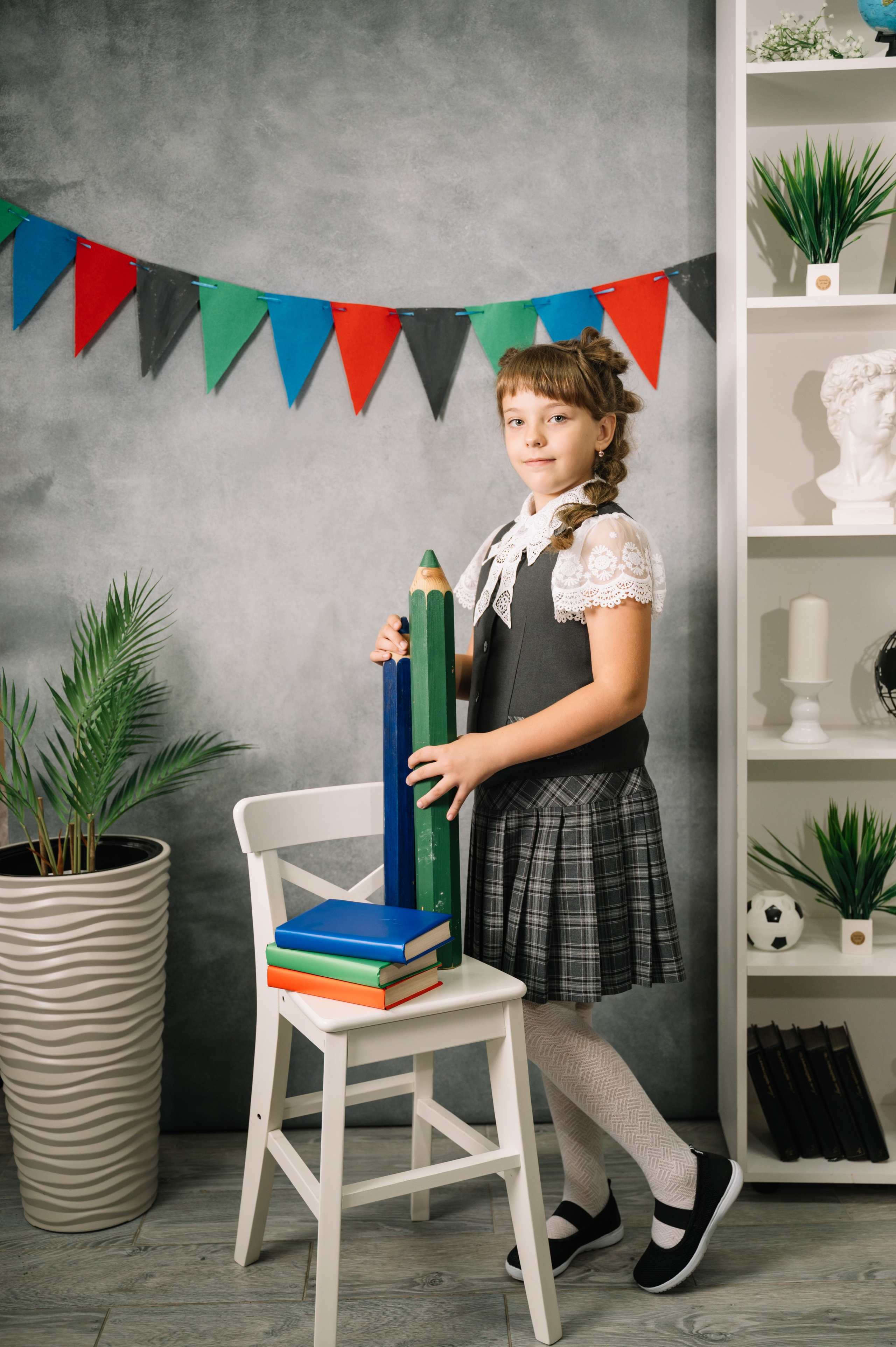 Школьные портреты. Школьный и детский фотограф в Новосибирской области