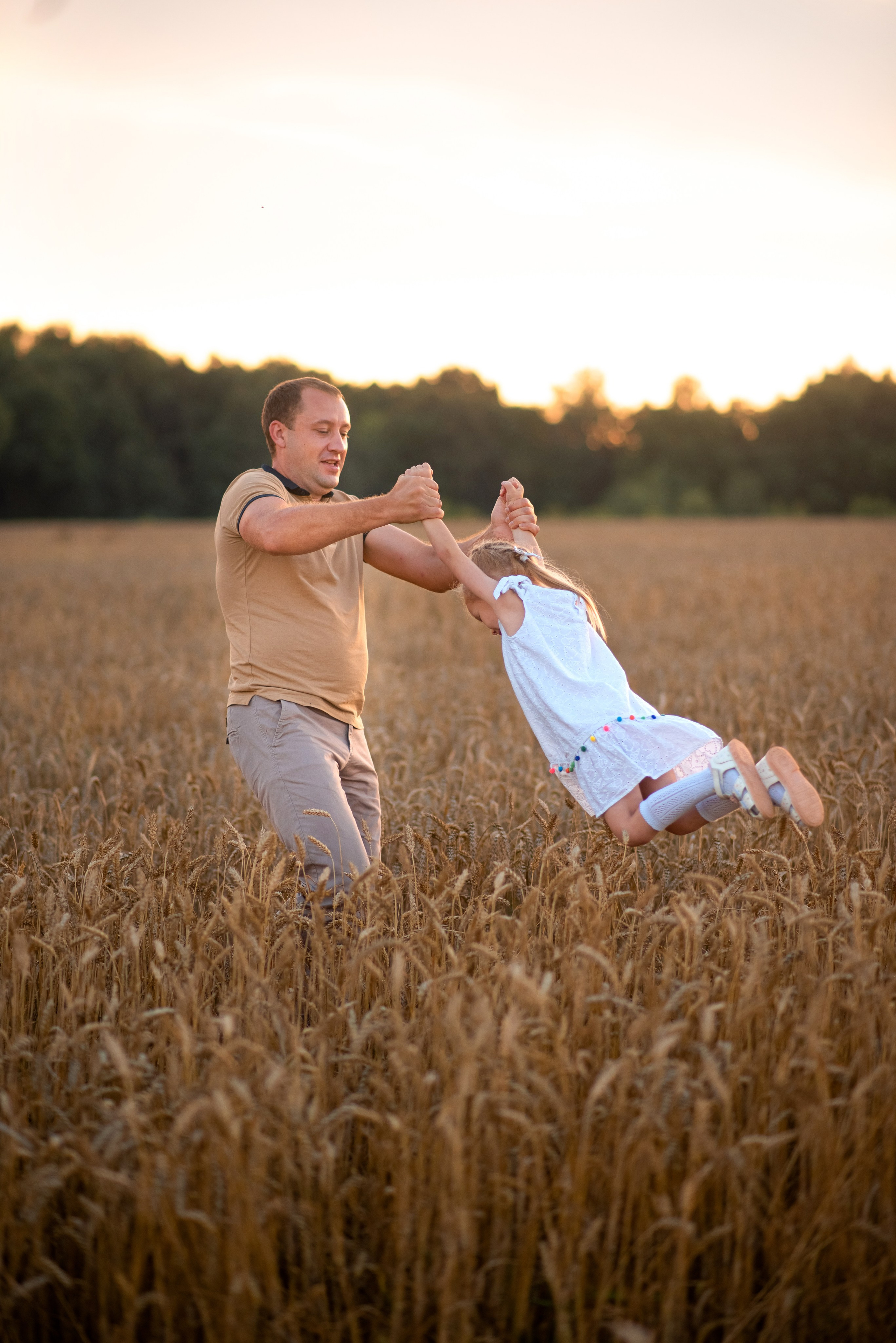 Семейная фотосессия в пшеничном поле. Семейный и детский фотограф в Туле Светлана Воронкова