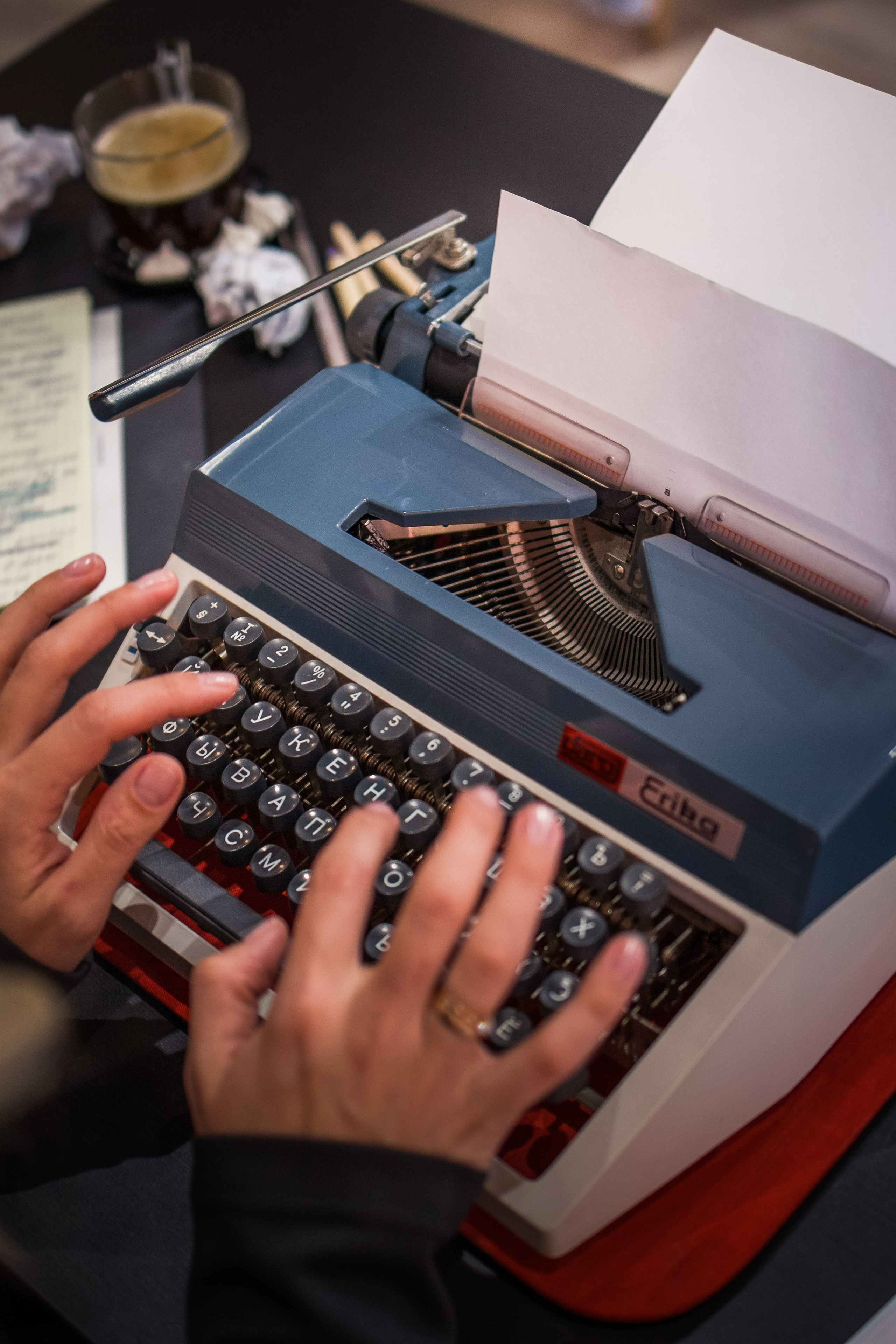 Писательница Эрика. Художественная фотография