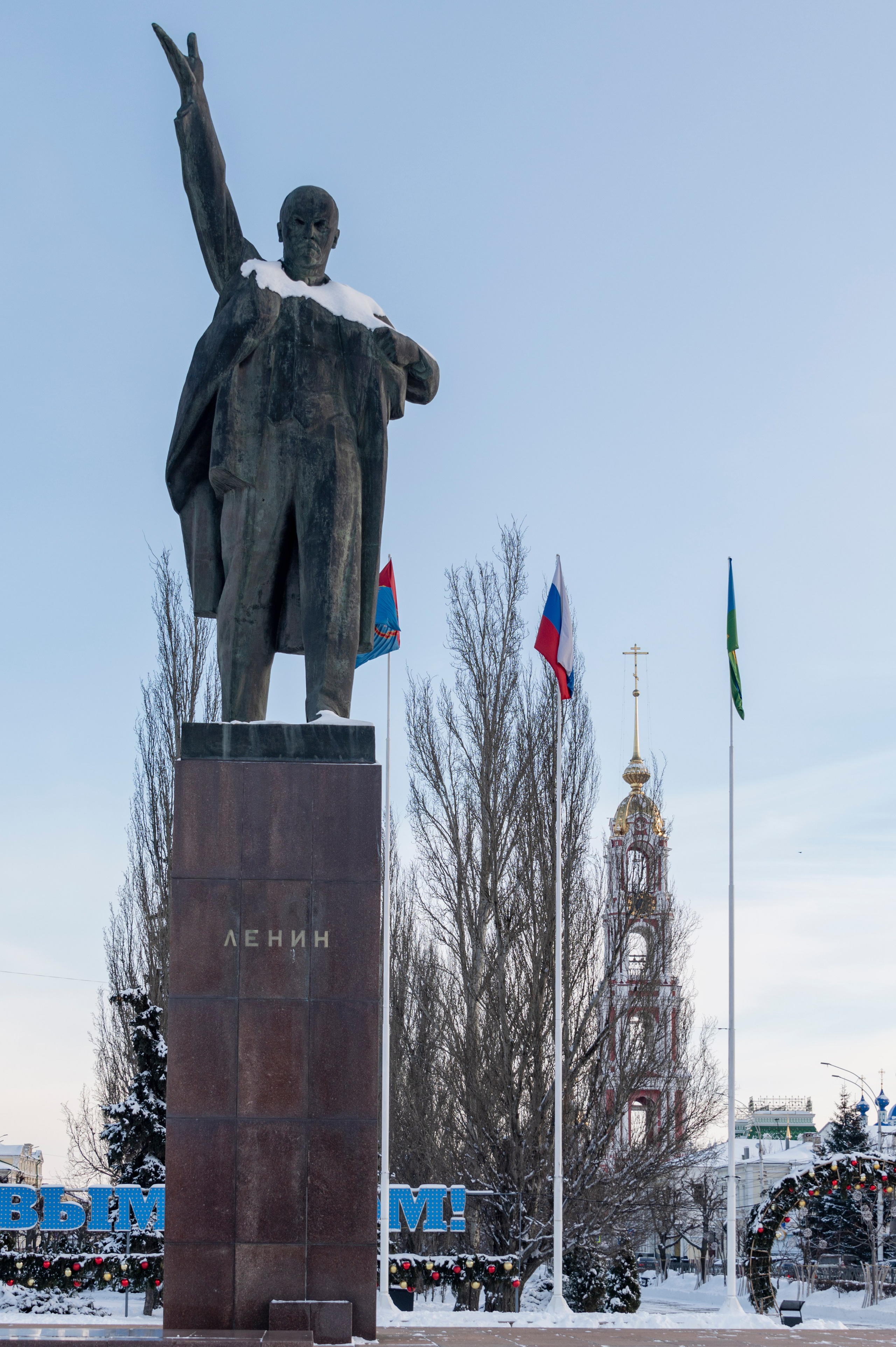 Январский Тамбов. 2024 год. Фотограф Роман Адлер