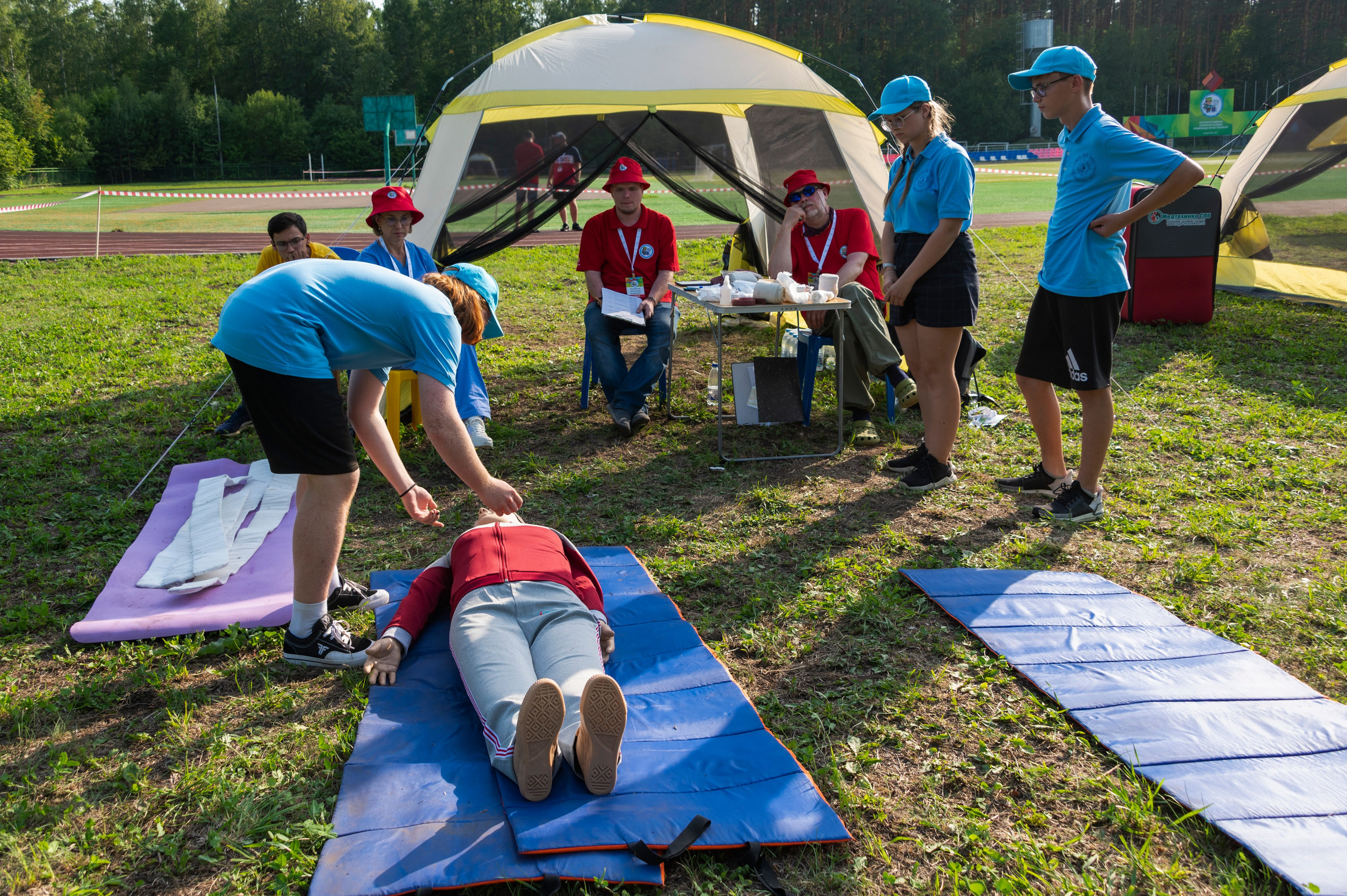 Полевая олимпиада Юных геологов. Фотограф Роман Адлер