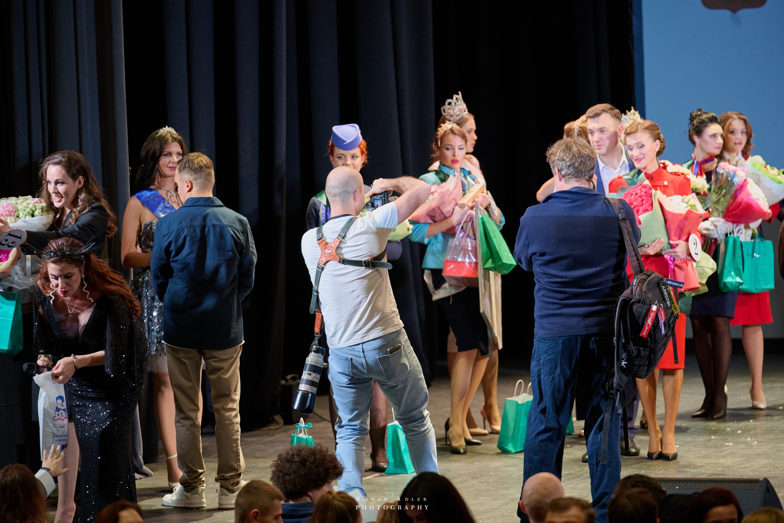 Финал международного конкурса «Топ стюардесс 11 + Авиа Мисс 2025». Фотограф Роман Адлер