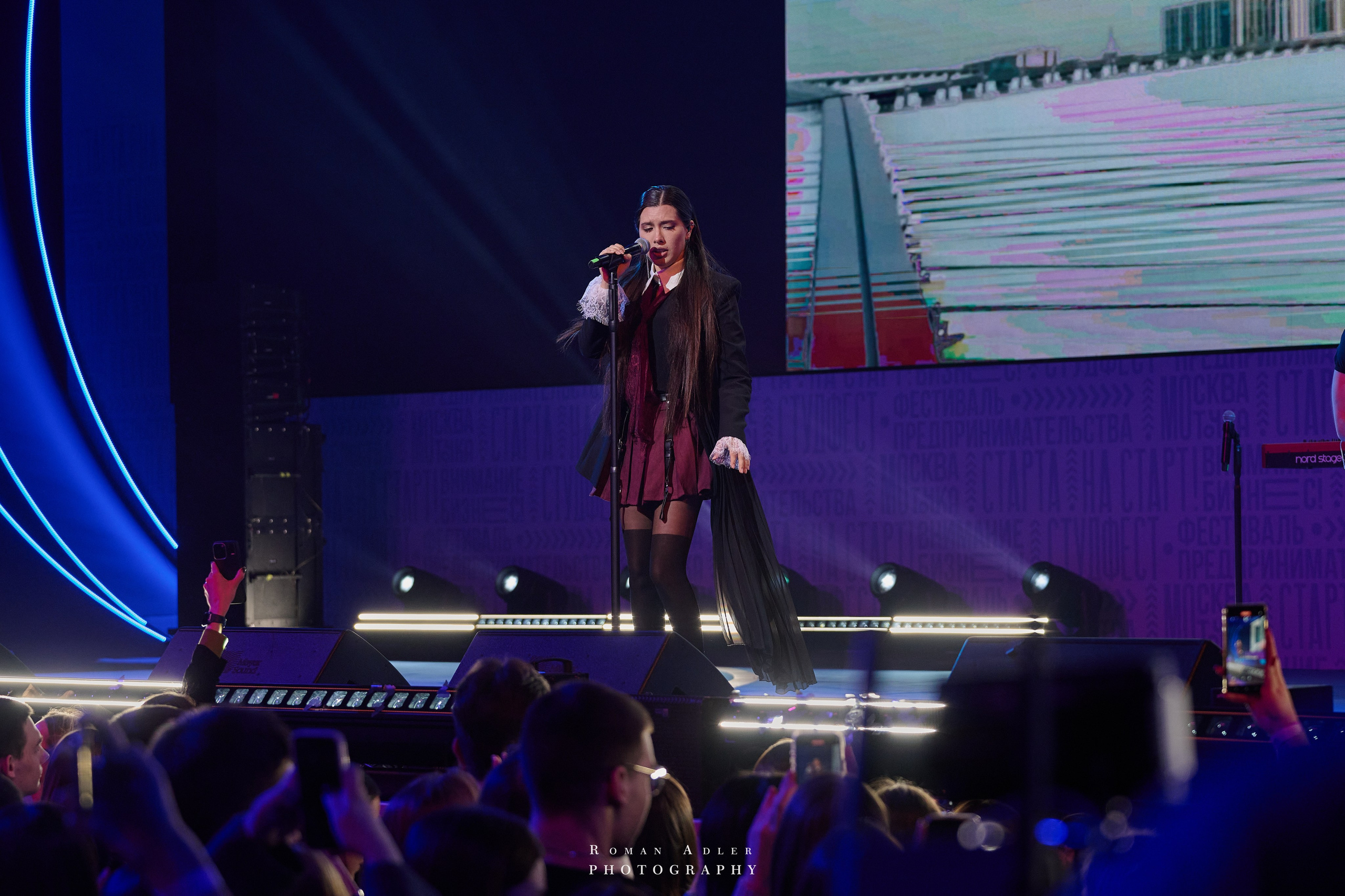 Концерт Анет Сай. Фотограф Роман Адлер