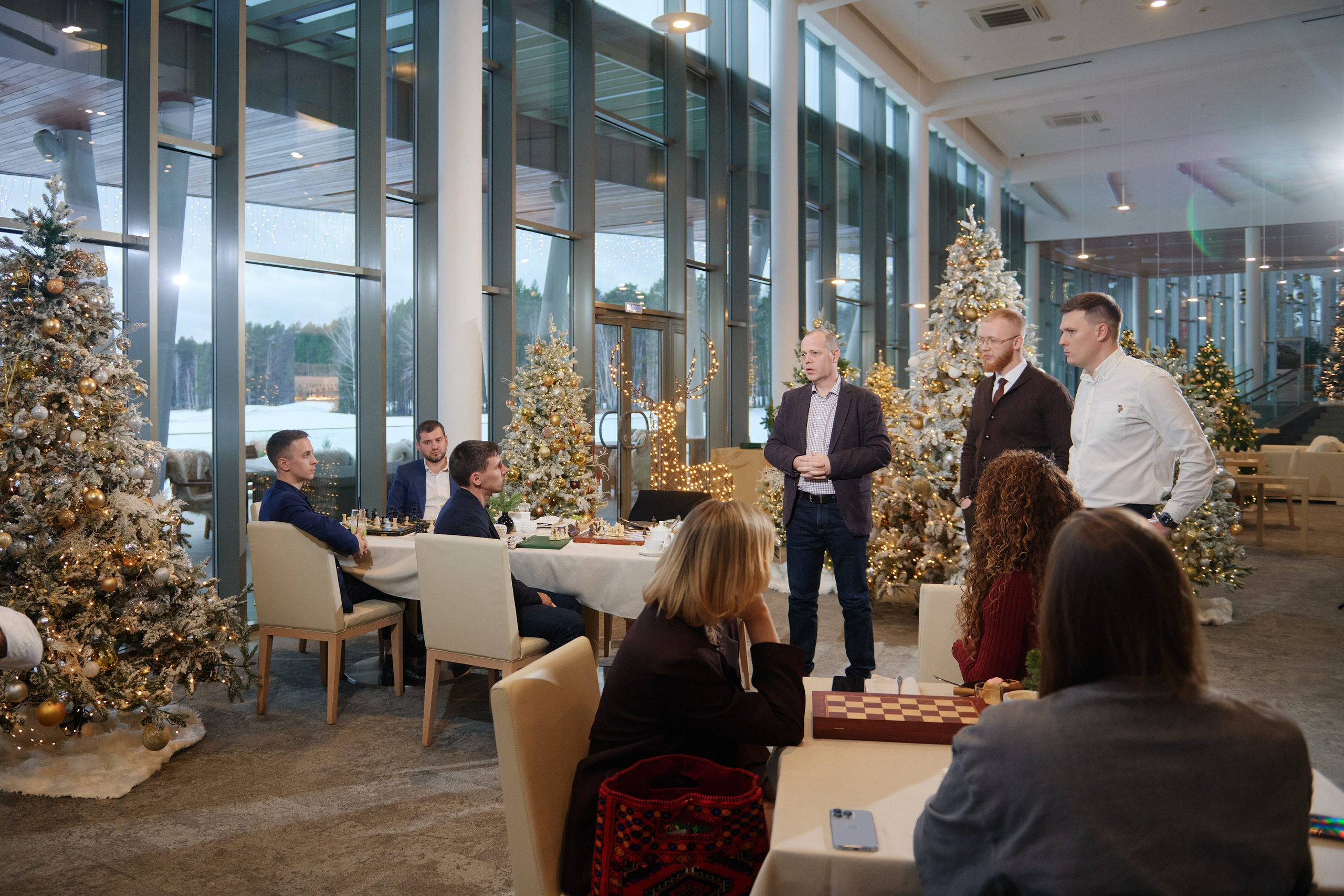 «Деловые шахматы». Фотограф Роман Арыкин Екатеринбург